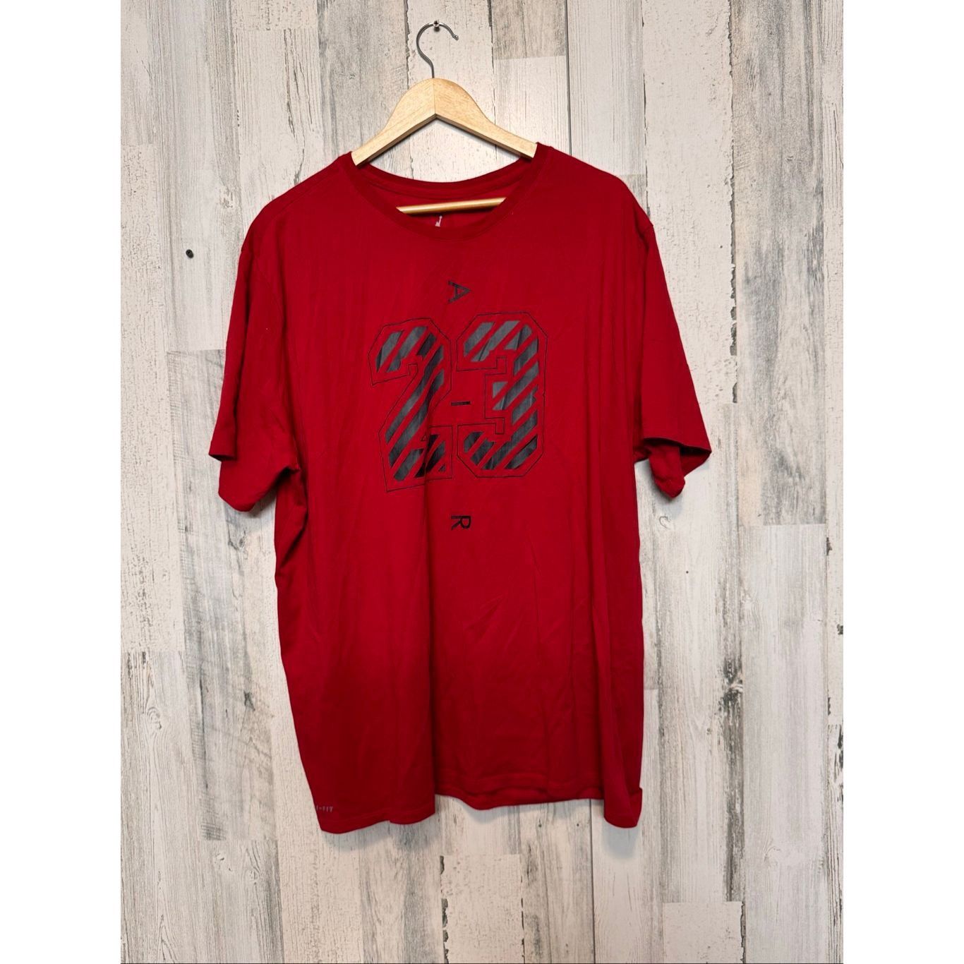 Nike Nike Jordan Dri-FIT Red Graphic T-Shirt Men’s 3XL Athletic B Size US XXL / EU 58 / 5 - 1 Thumbnail