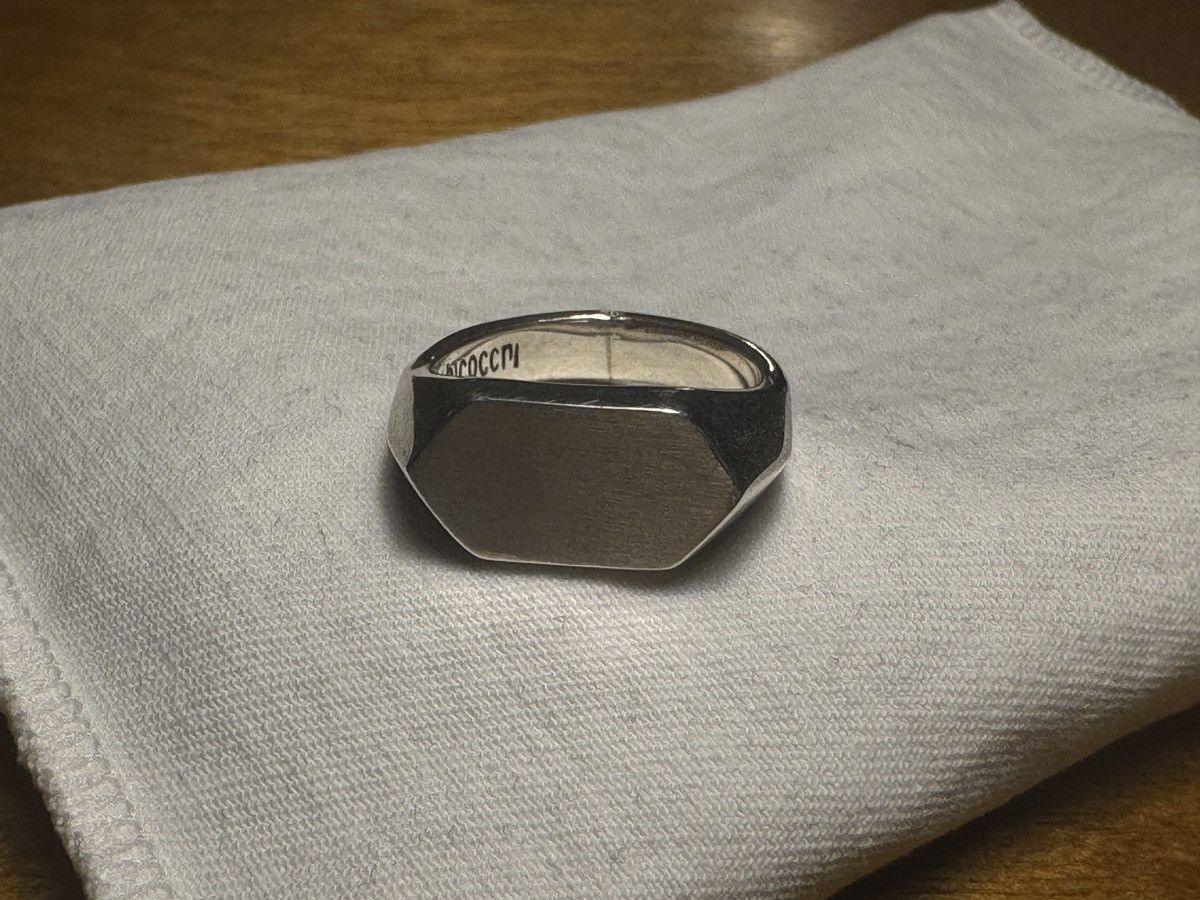 Emanuele Bicocchi Emanuele Bicocchi silver signet Size ONE SIZE - 3 Thumbnail