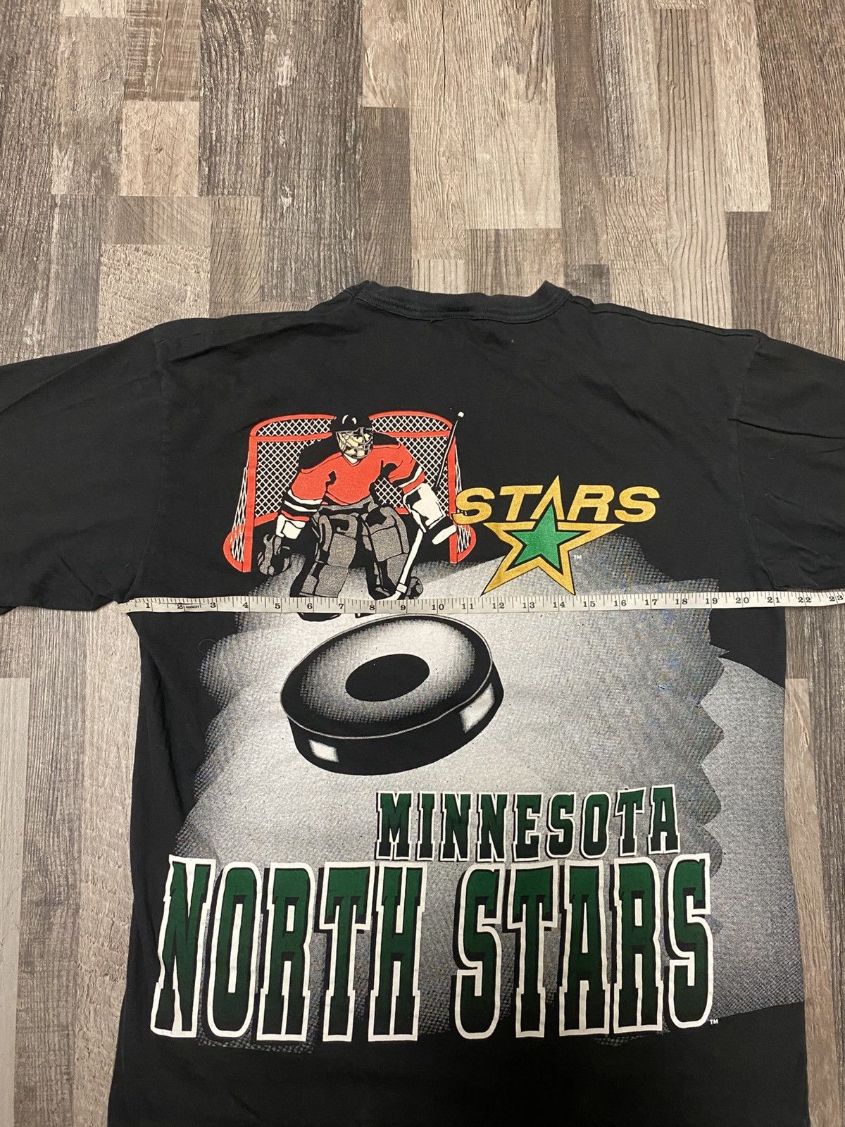 NHL 90’s Minnesota North Stars Single Stitch All Over Print AOP Size US XL / EU 56 / 4 - 7 Thumbnail
