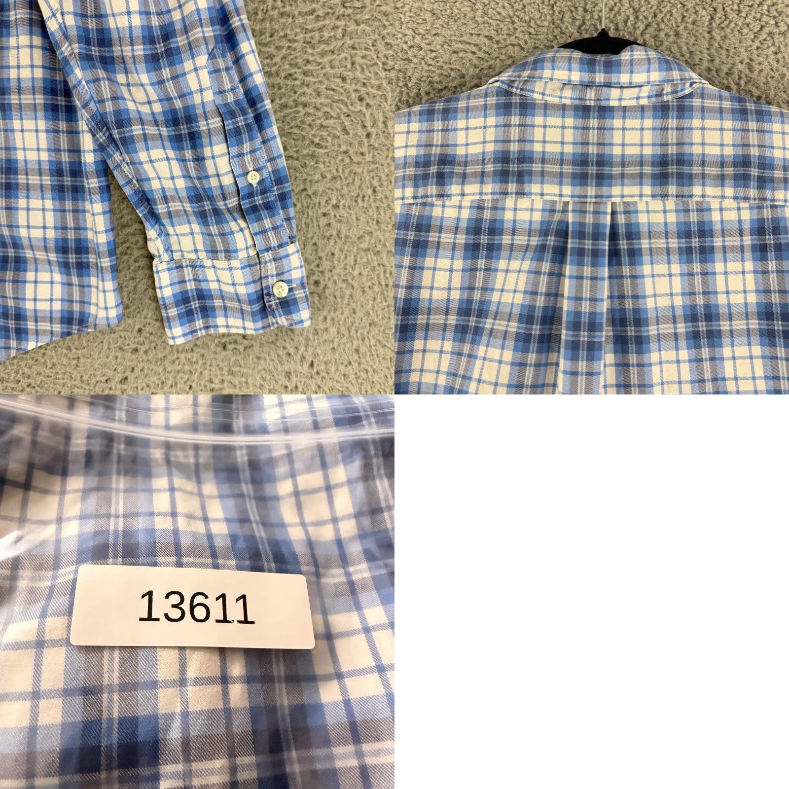 Vineyard Vines Vineyard Vines Button-Down Shirt Mens Large Blue Plaid Classic Tucker LS Shirt Men Large Blue Plaid Classic Fit Size US L / EU 52-54 / 3 - 9 Thumbnail