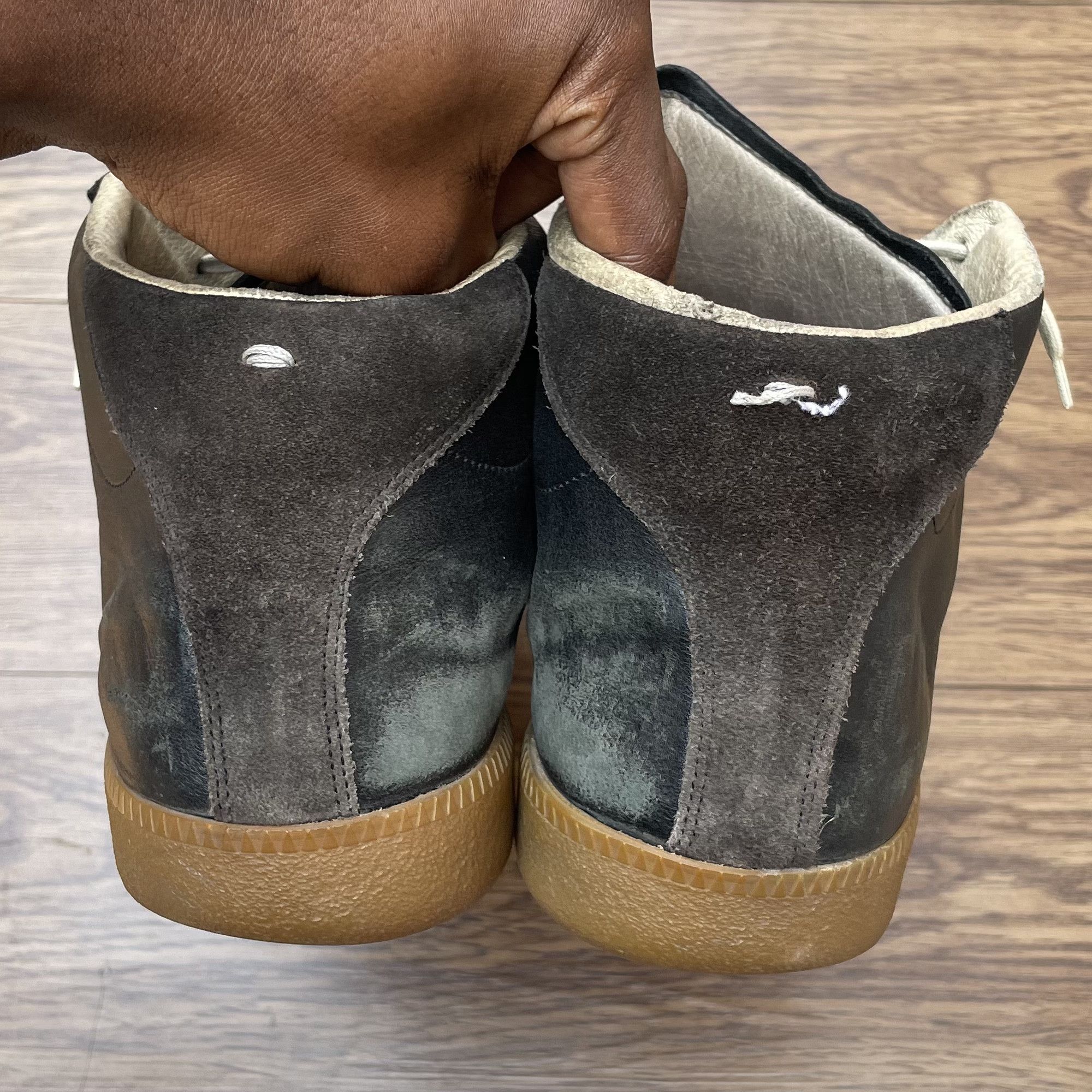 Maison Margiela Early 00’s Maison Margiela Replica High-Top GATs Size US 13 / EU 46 - 16 Thumbnail