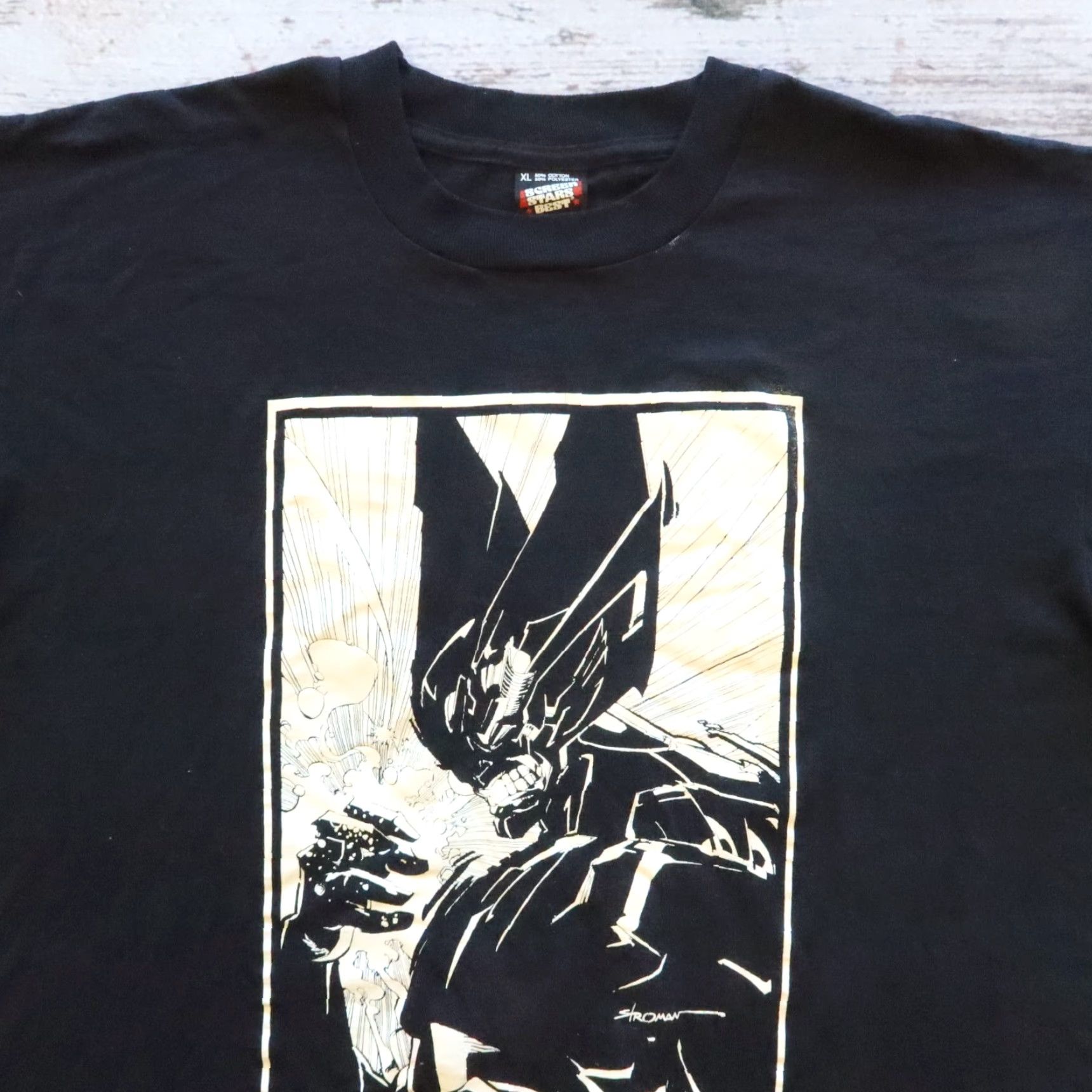 Vintage Vintage Wolverine Larry Stroman Shirt Rare 90s XL Black Mens T-Shirt Marvel Image Comics Size US XL / EU 56 / 4 - 2 Thumbnail