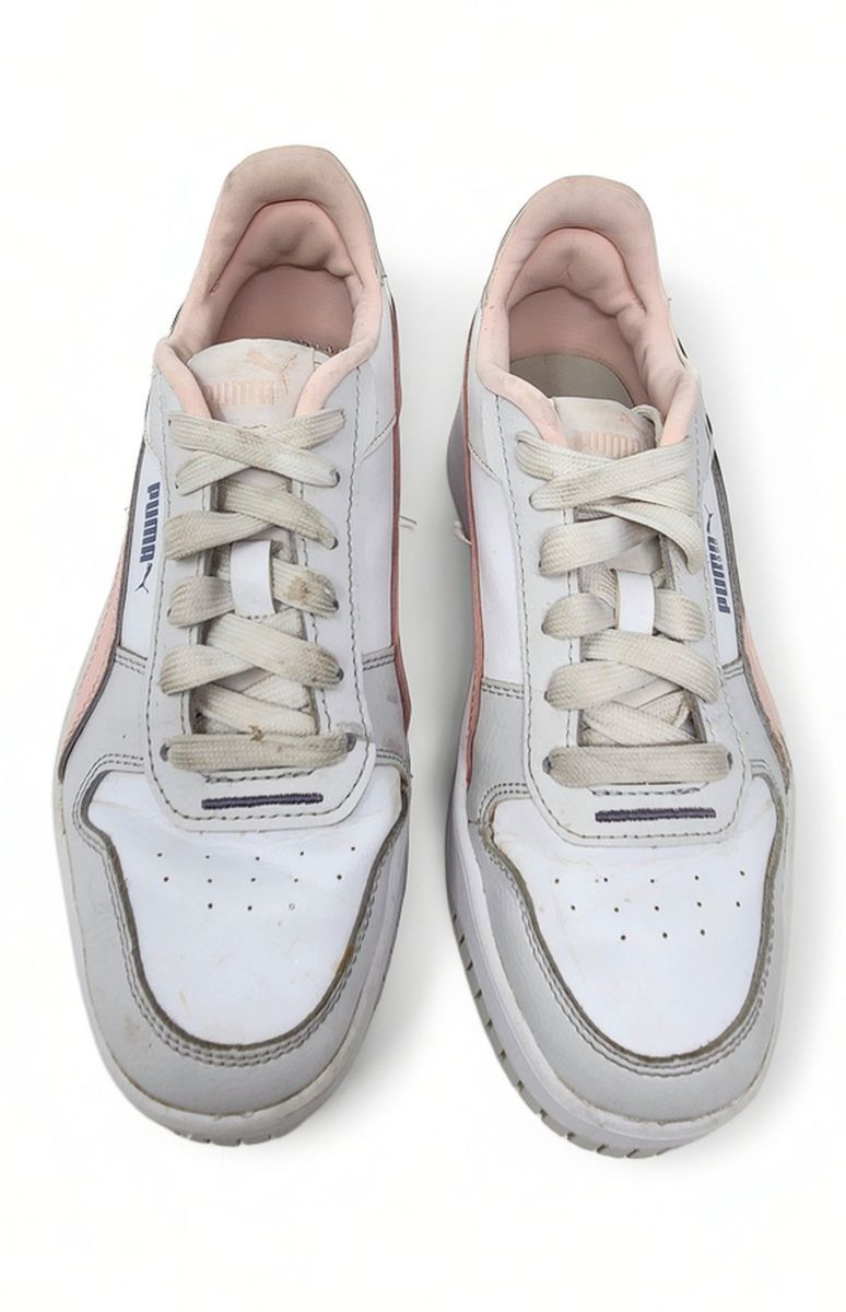 Puma Puma Carina Street Leather Platform Court Trainer Wht Sz 7 Size US 7 / IT 37 - 4 Thumbnail