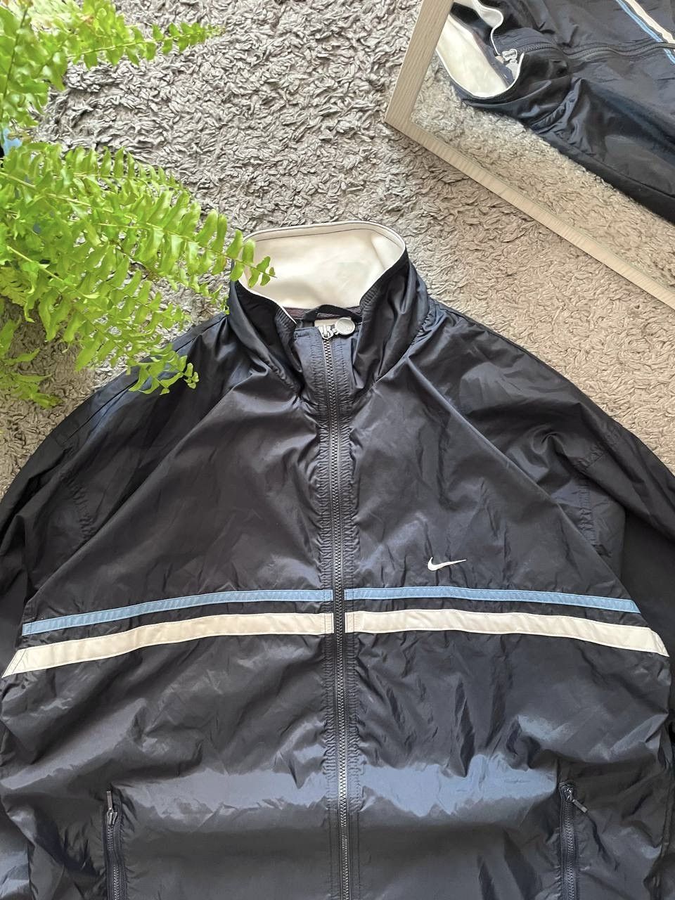 Nike × Vintage 00s Nike Vintage Light Jacket Streetwear Swoosh Logo Rare Size US M / EU 48-50 / 2 - 8 Thumbnail