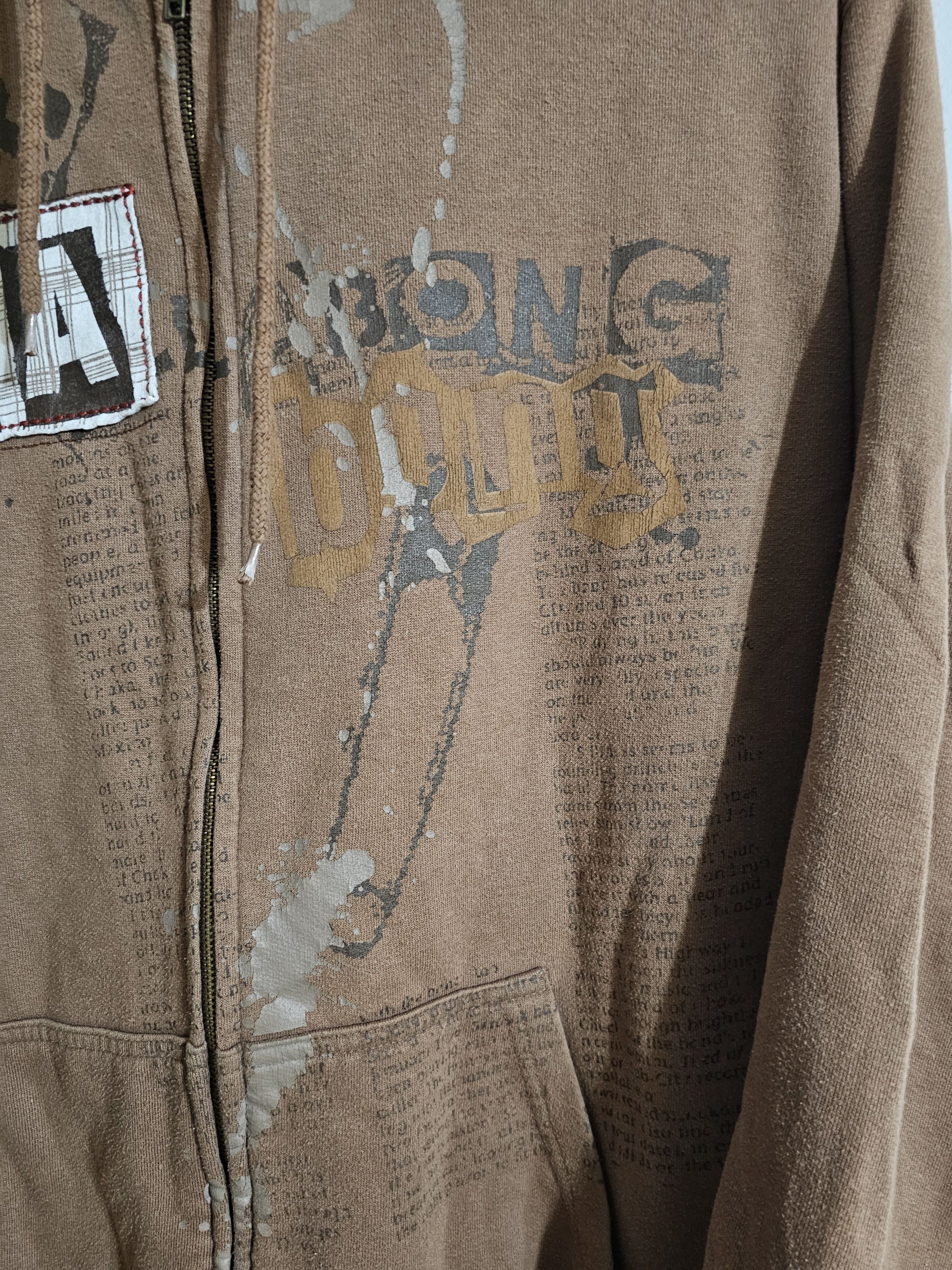 Billabong Billabong y2k Graffiti Brown Zipper Size US L / EU 52-54 / 3 - 5 Thumbnail