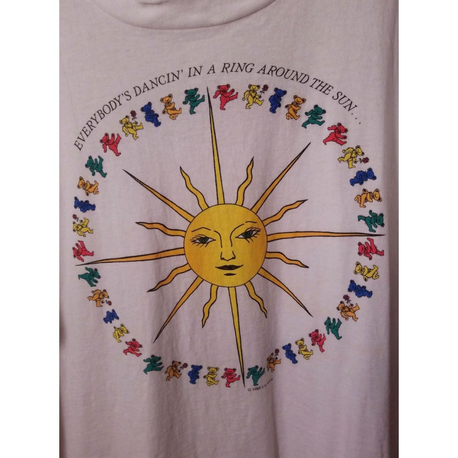 Anvil VINTAGE Grateful Dead EVERYBODY DANCING Rare Band Shirt XL Shirt Mens Size US XL / EU 56 / 4 - 2 Thumbnail