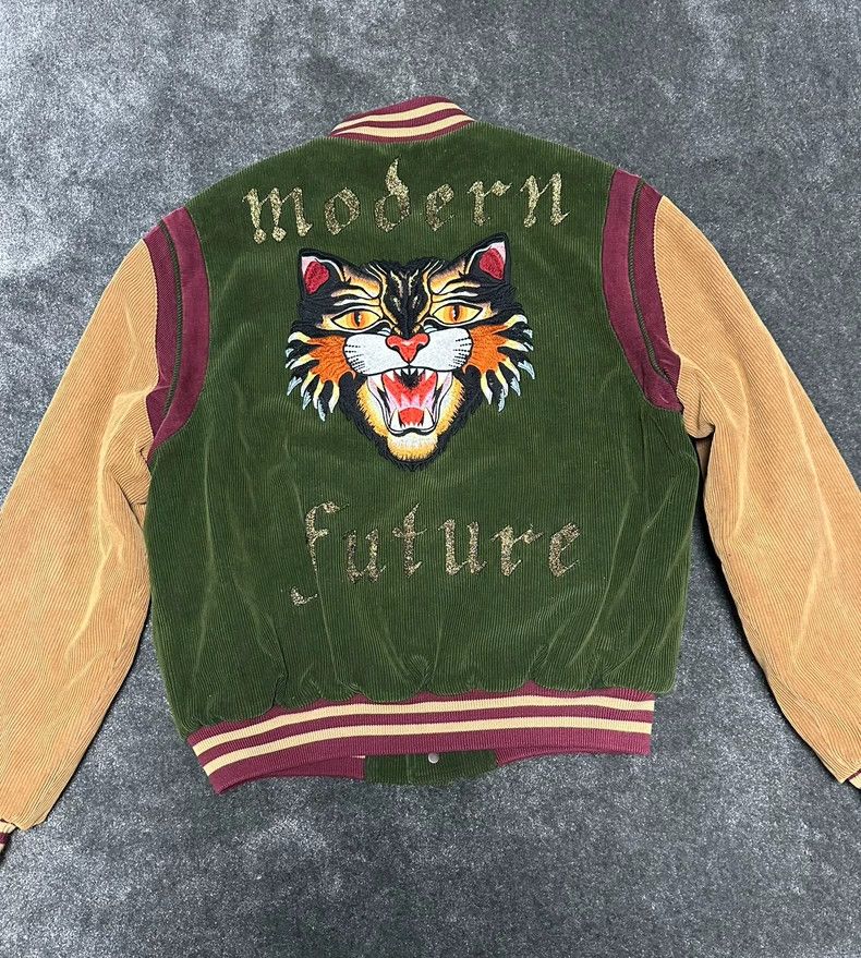 Gucci Gucci Cat head corduroy jacket Size US M / EU 48-50 / 2 - 8 Thumbnail