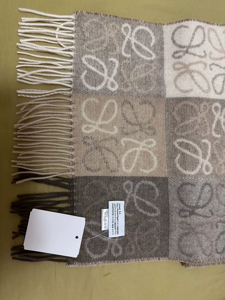 Loewe LOEWE Wool and cashmere scarves Size ONE SIZE - 4 Thumbnail
