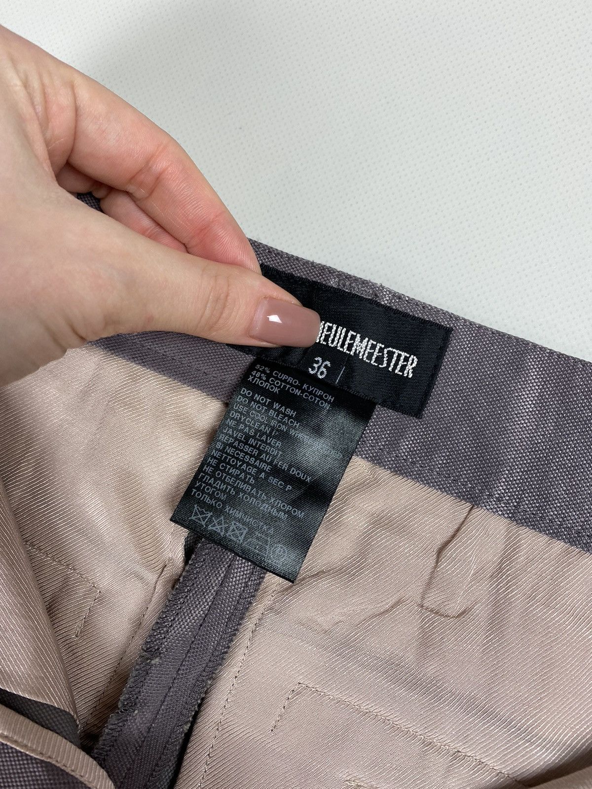 Ann Demeulemeester BNWT! Ann Demeulemeester ladies wide leg dress pants size 36 Size 25" / US 0 / IT 36 - 13 Thumbnail
