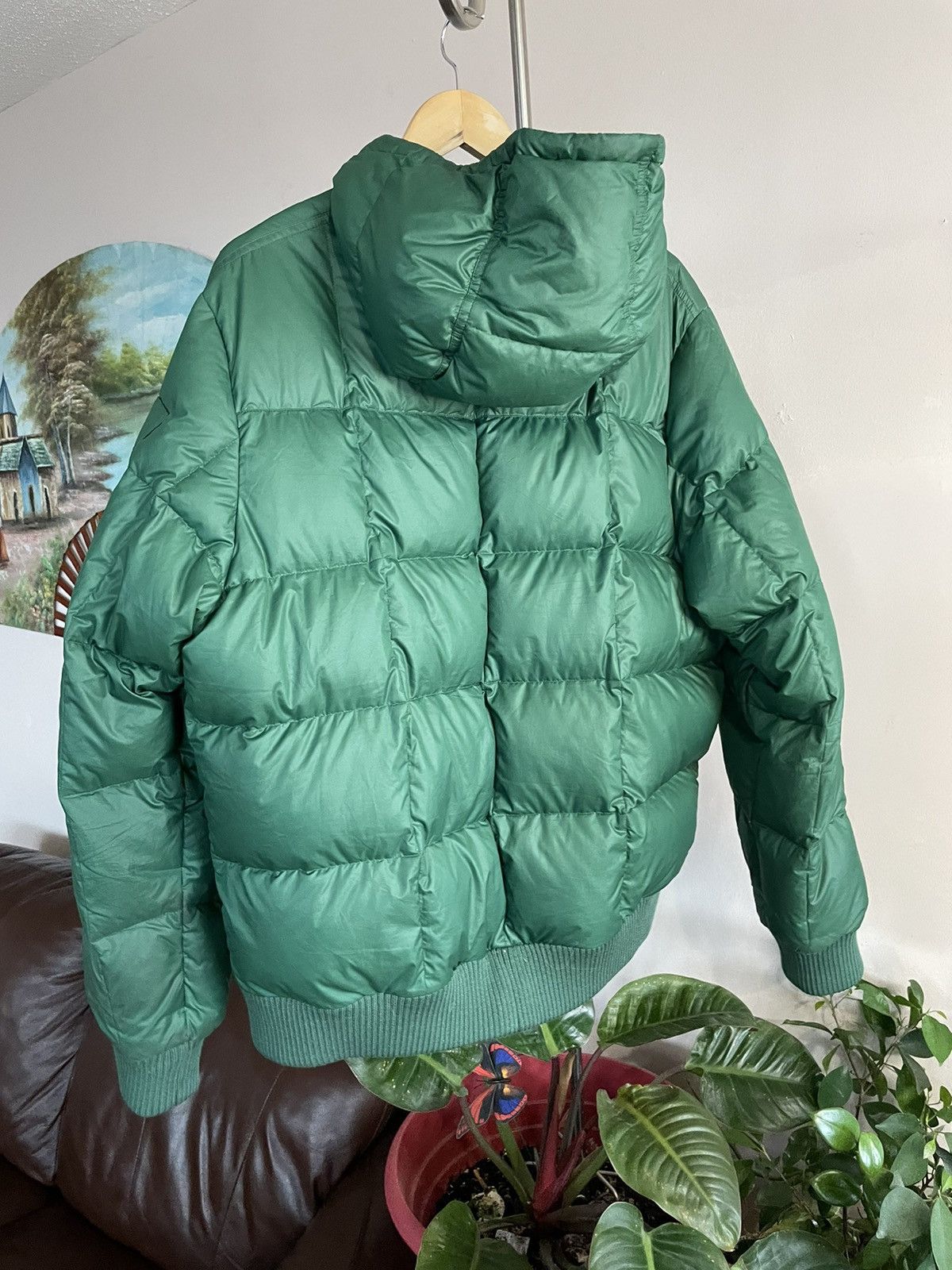 Nike × Vintage 200s Nike Forest Green Puffer Jacket Size US L / EU 52-54 / 3 - 2 Thumbnail