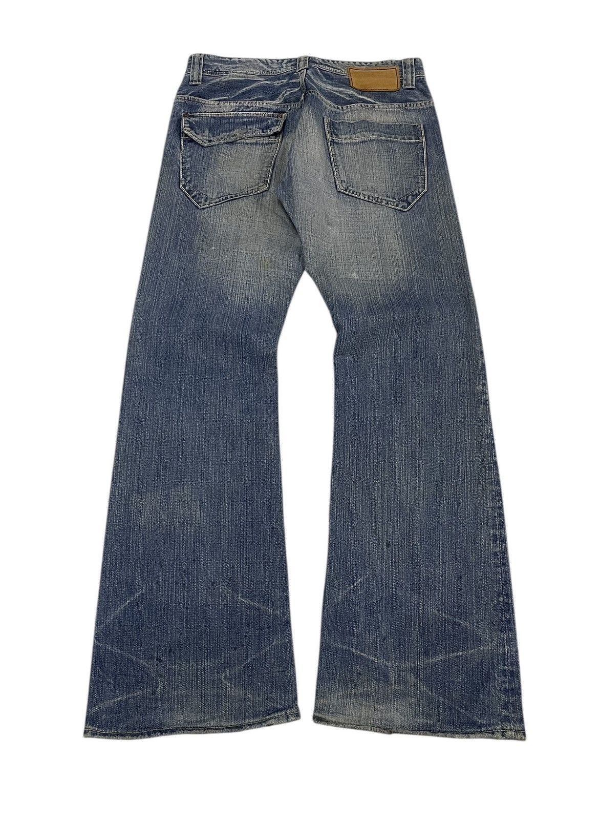 Johnbull Vintage Johnbull Kojima Genes Japan Flare Jeans Size US 32 / EU 48 - 4 Thumbnail