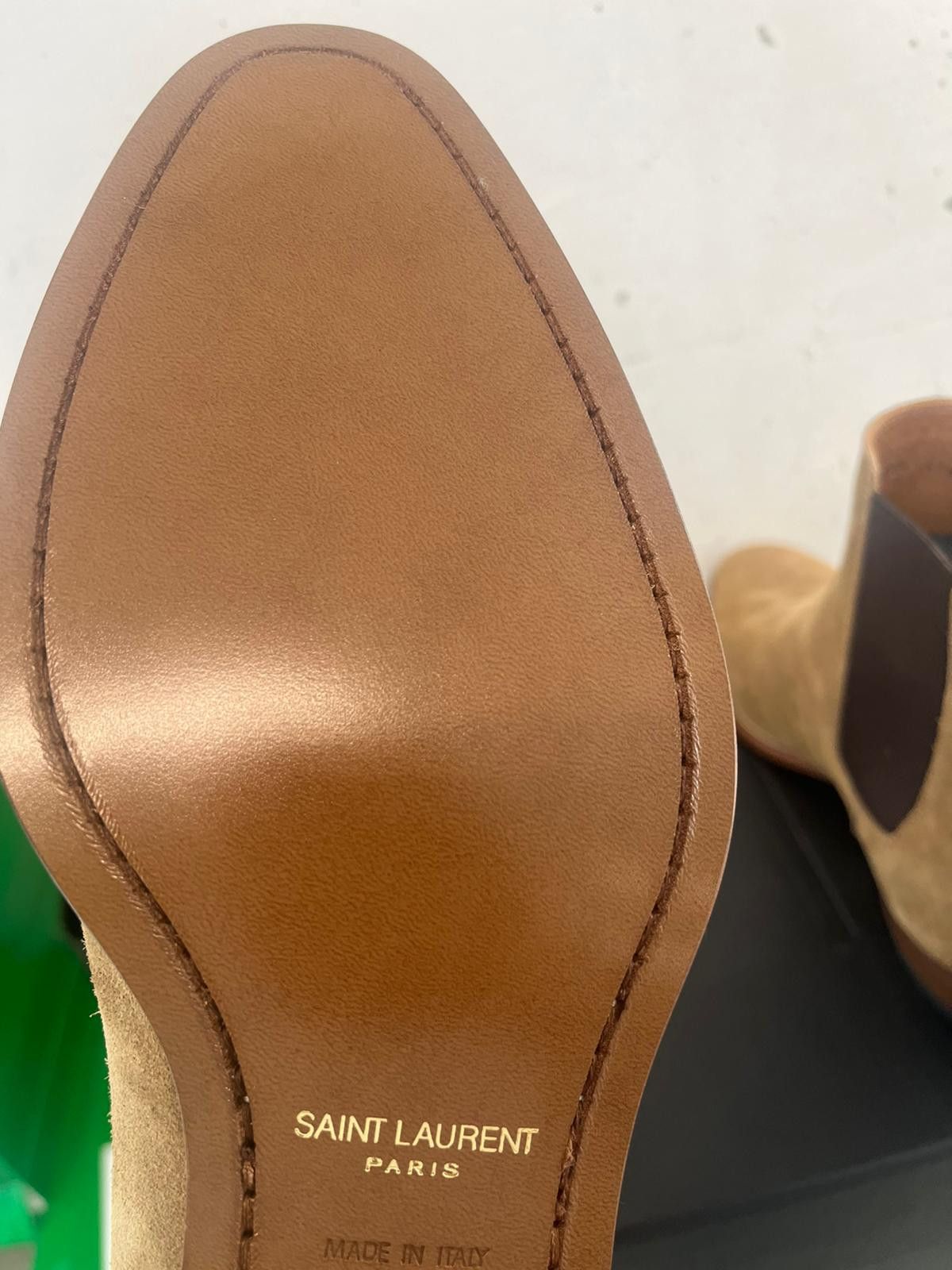 Saint Laurent Paris o1alsim1 Classic Wyatt Chelsea Boots in Brown Size US 11 / EU 44 - 8 Thumbnail