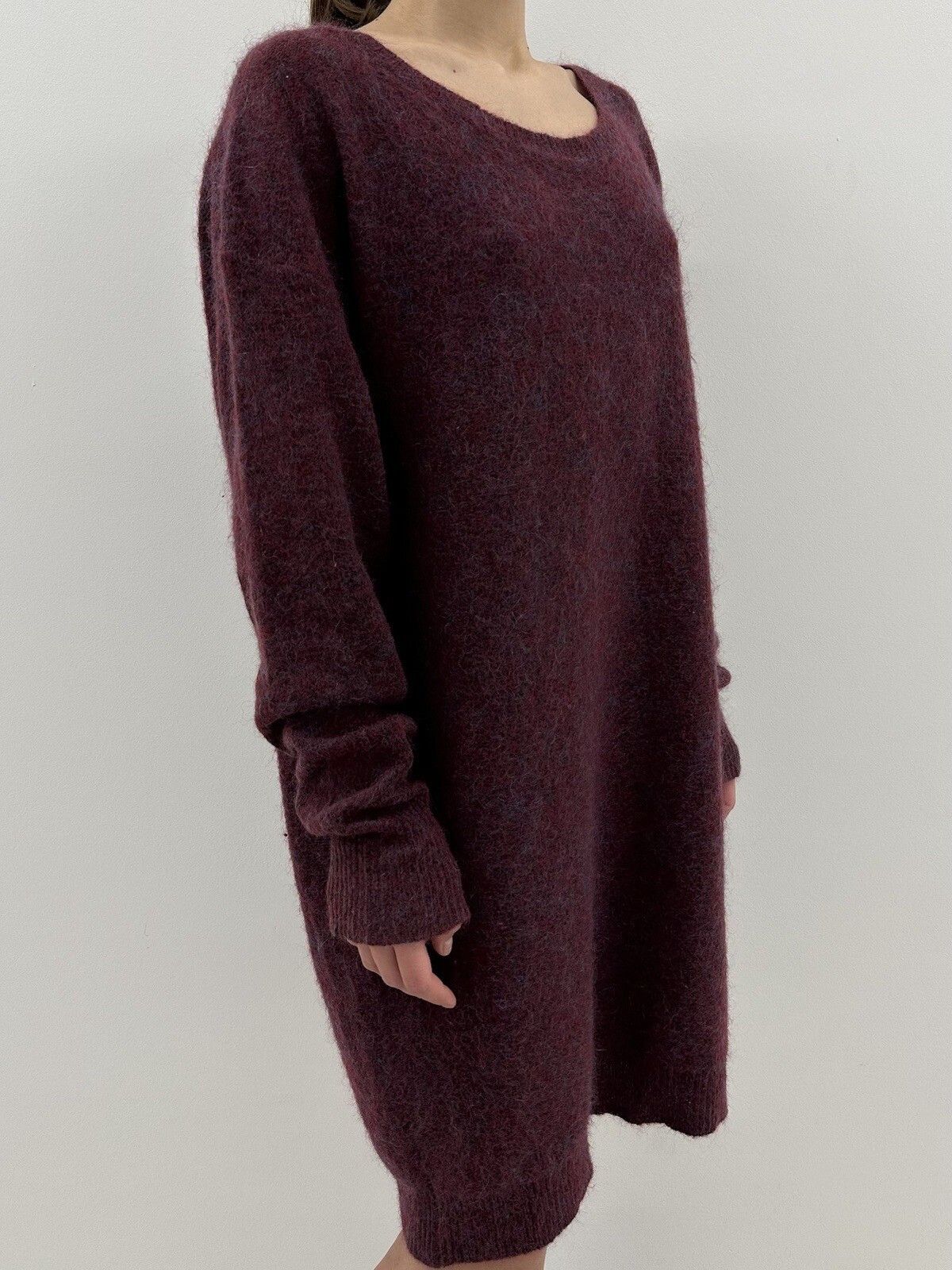 Acne Studios ACNE Wham Mohair Knit Wool Blend Sweater Dress Size S / US 4 / IT 40 - 5 Thumbnail