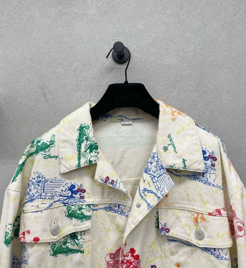 Gucci Gucci Disney co-branded graffiti denim jacket 2502-Nextarro Size US XXS / EU 40 - 3 Thumbnail