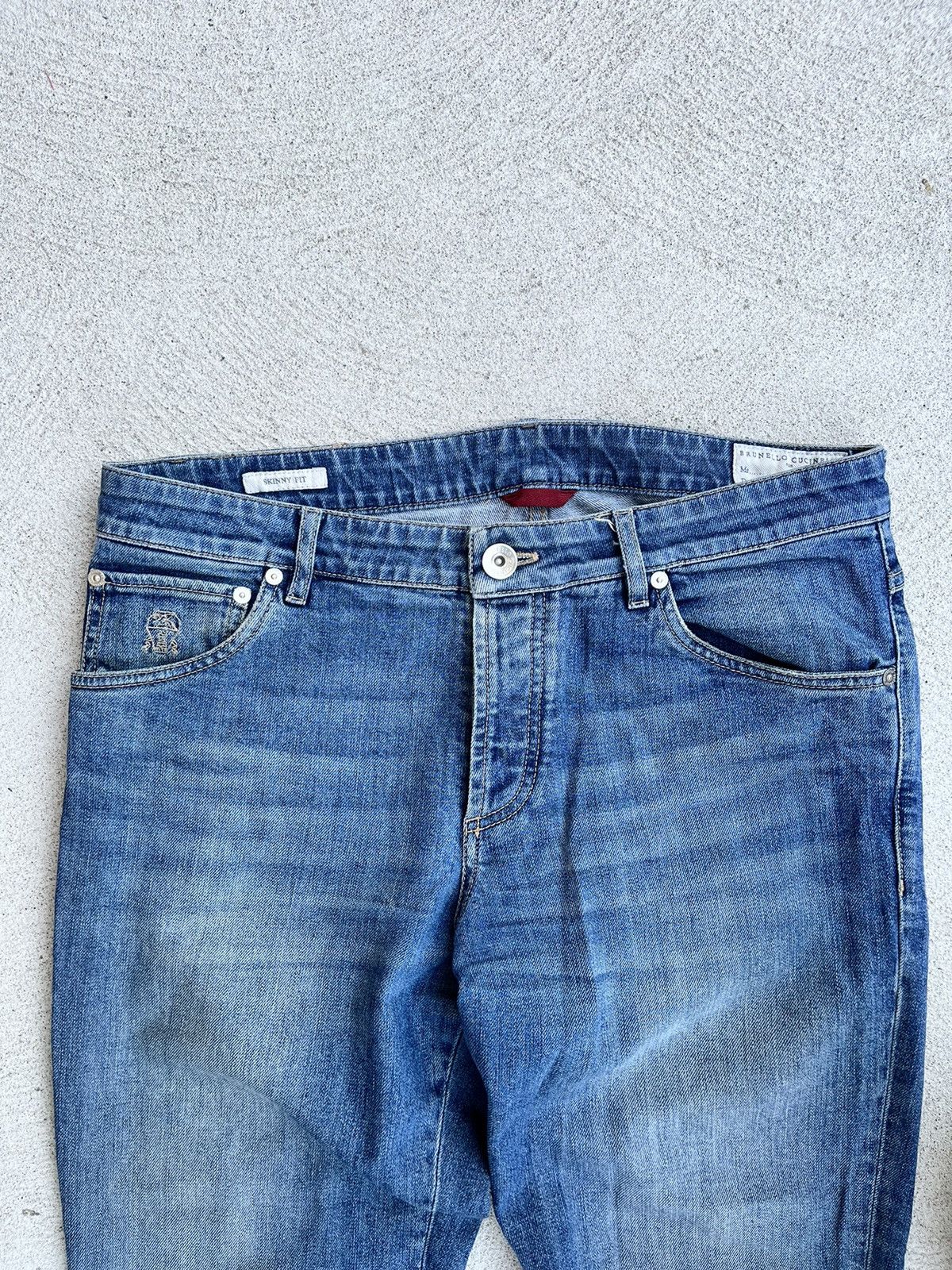 Brunello Cucinelli Brunello Cucinelli Skinny fit Denim Size US 34 / EU 50 - 3 Thumbnail