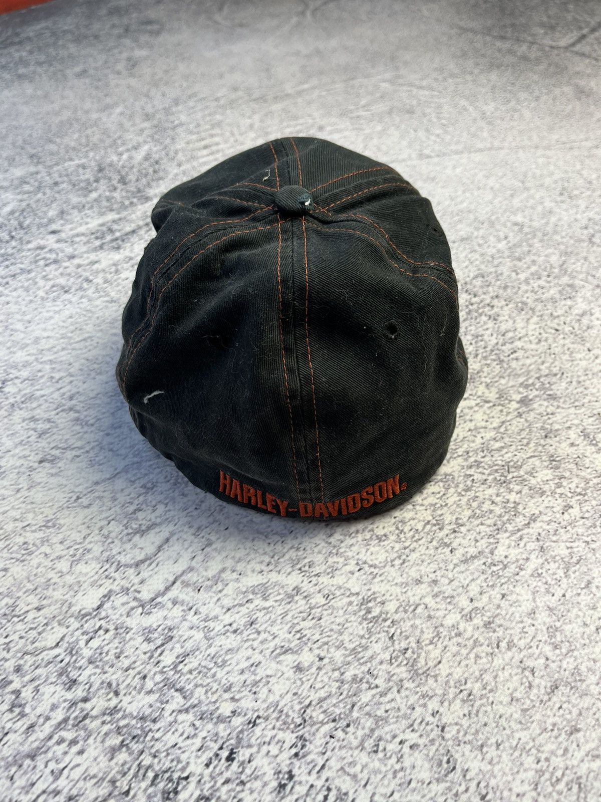 Harley Davidson Vintage Harley Davidson Style Flame Cap Size ONE SIZE - 3 Thumbnail