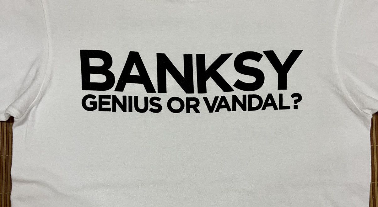 Japanese Brand BANKSY TEE Size US S / EU 44-46 / 1 - 9 Thumbnail