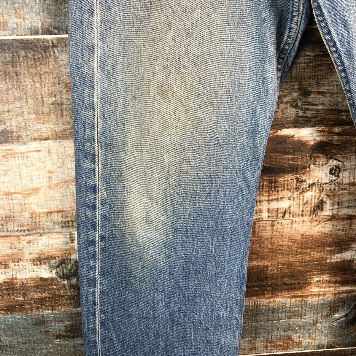 Levi's 501xx Levis Blue Denim jeans Pants #A2572 Size US 35 - 9 Thumbnail