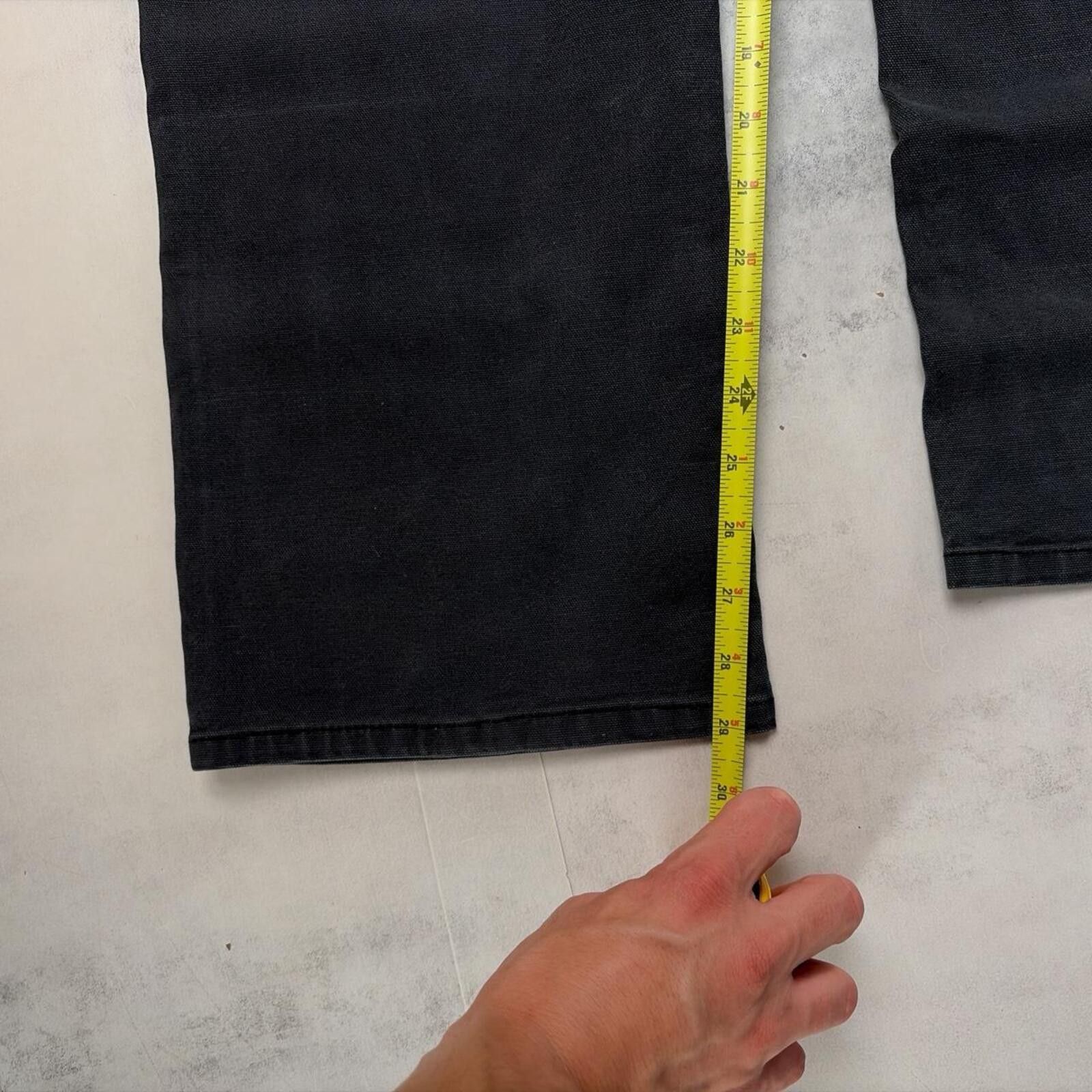 Dickies Y2K Black Dickies Grunge Baggy Carpenter Skater Pants Size US 36 / EU 52 - 7 Thumbnail