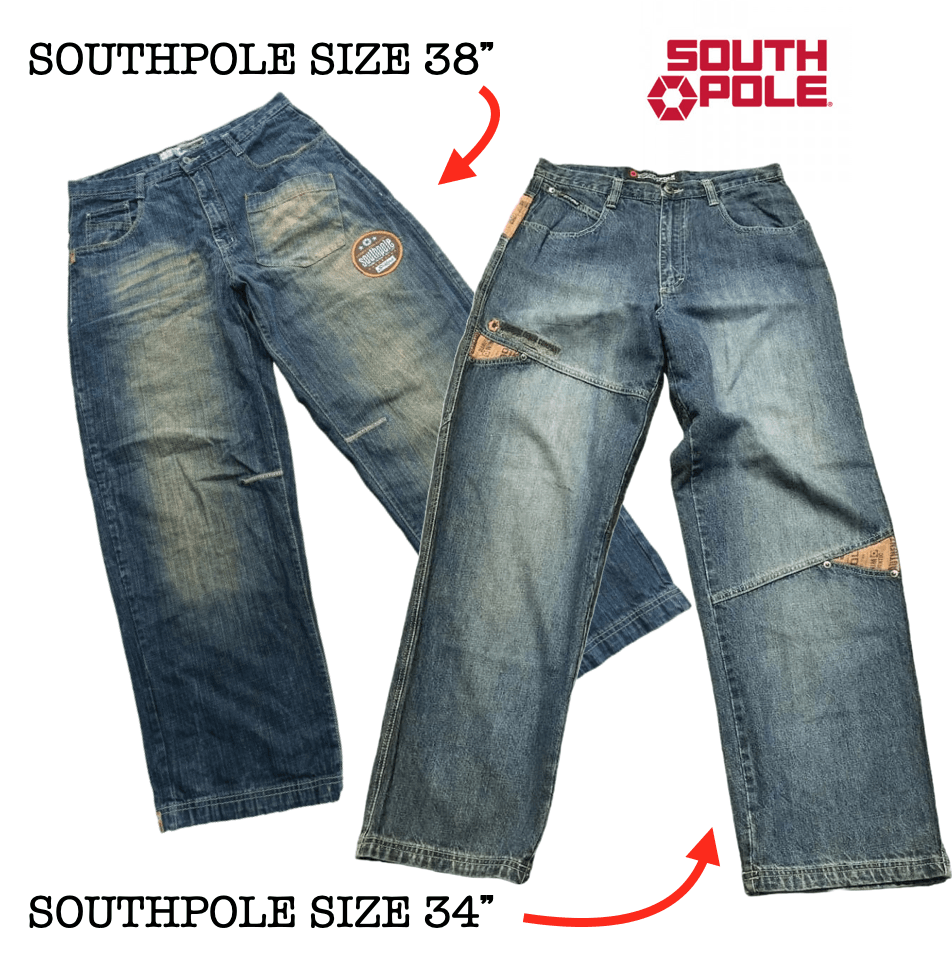 image of American Classics x Southpole Crazy Combo Vintage Southpole Denim, Men's (Size 38)