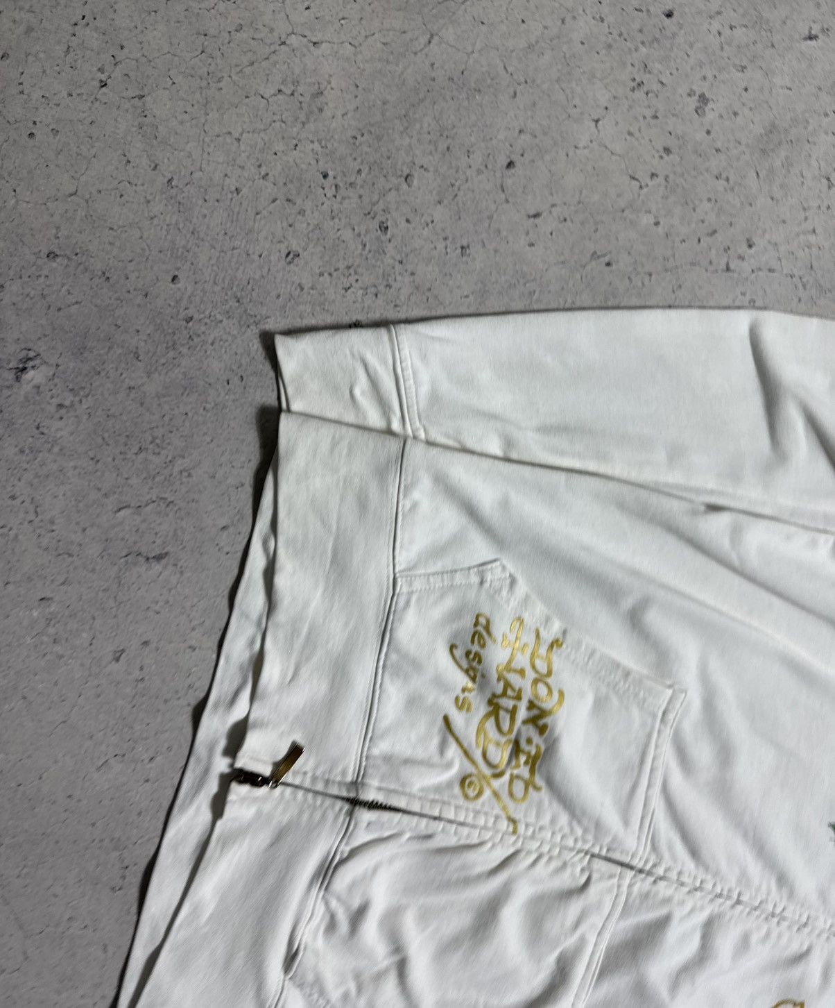 Ed Hardy Ed Hardy by Christian Audigier Women’s Full Zip Hoodie White Size XL / US 12-14 / IT 48-50 - 3 Thumbnail