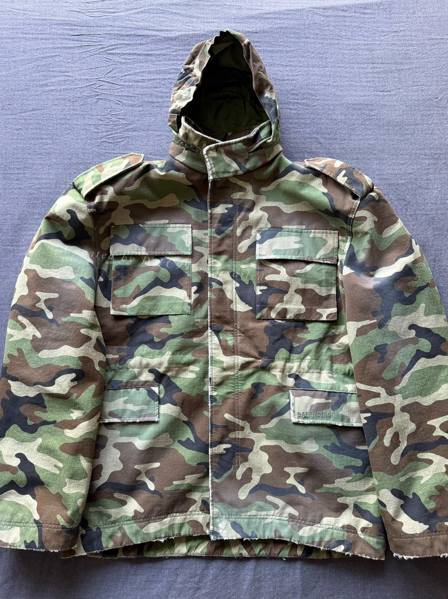 Balenciaga Balenciaga M65 Cargo Jacket Size US S / EU 44-46 / 1 - 1 Thumbnail