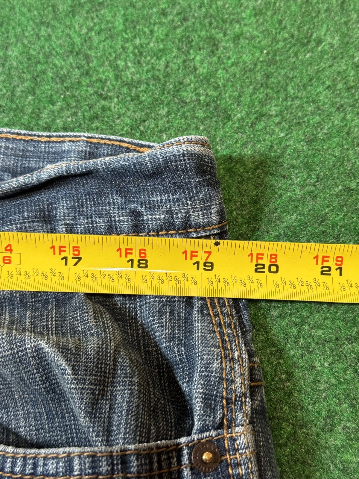 Southpole × U.S. Polo Assn. × Vintage Vtg Y2K Carpenter Baggy Wide Leg Polo 38x32 Wide Leg Jeans Size US 38 / EU 54 - 5 Thumbnail