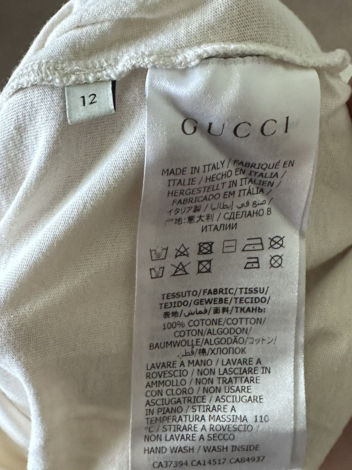 Kids vintage Gucci shirt