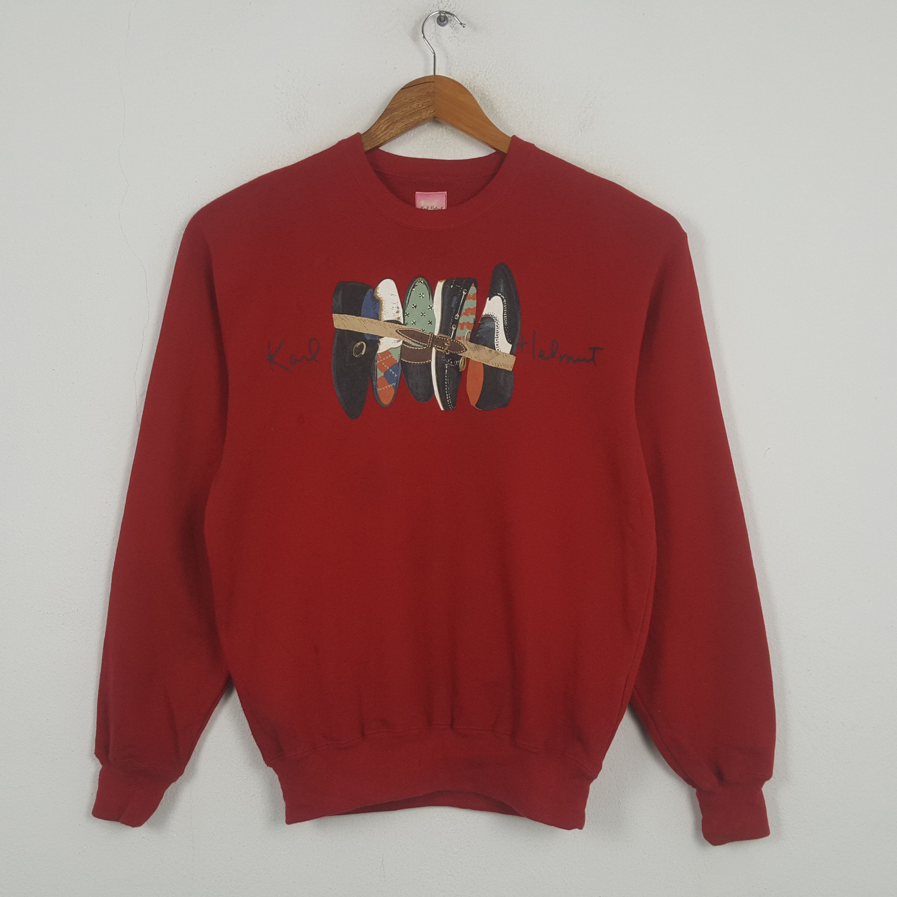 Vintage KARL HELMUT Fashion Brand Sweatshirt C295N3
