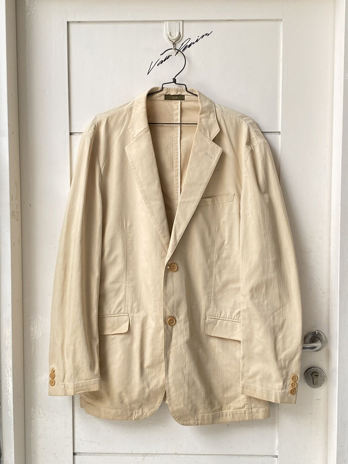 Yohji Yamamoto A.A.R Yohji Design Studio Suit Blazers Size 54L - 10 Thumbnail