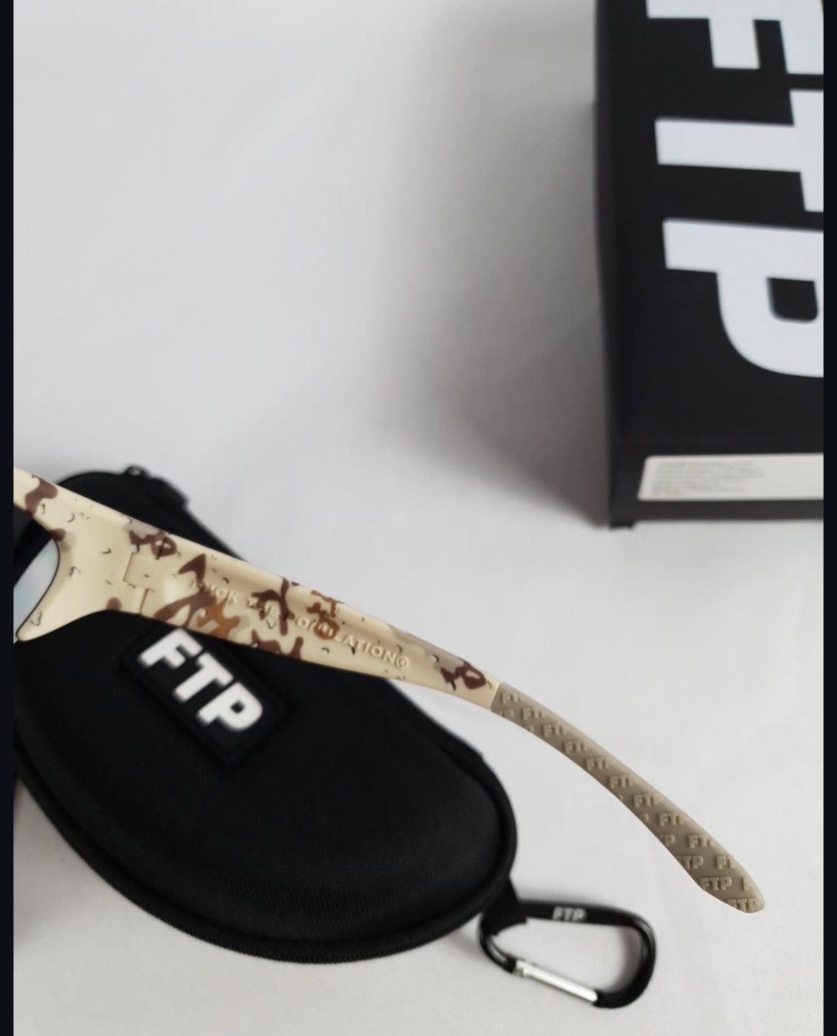 Fuck The Population Bundle of 2 FTP x Crap Eyewear FTP Sport Athletic Sunglasses Size ONE SIZE - 7 Thumbnail