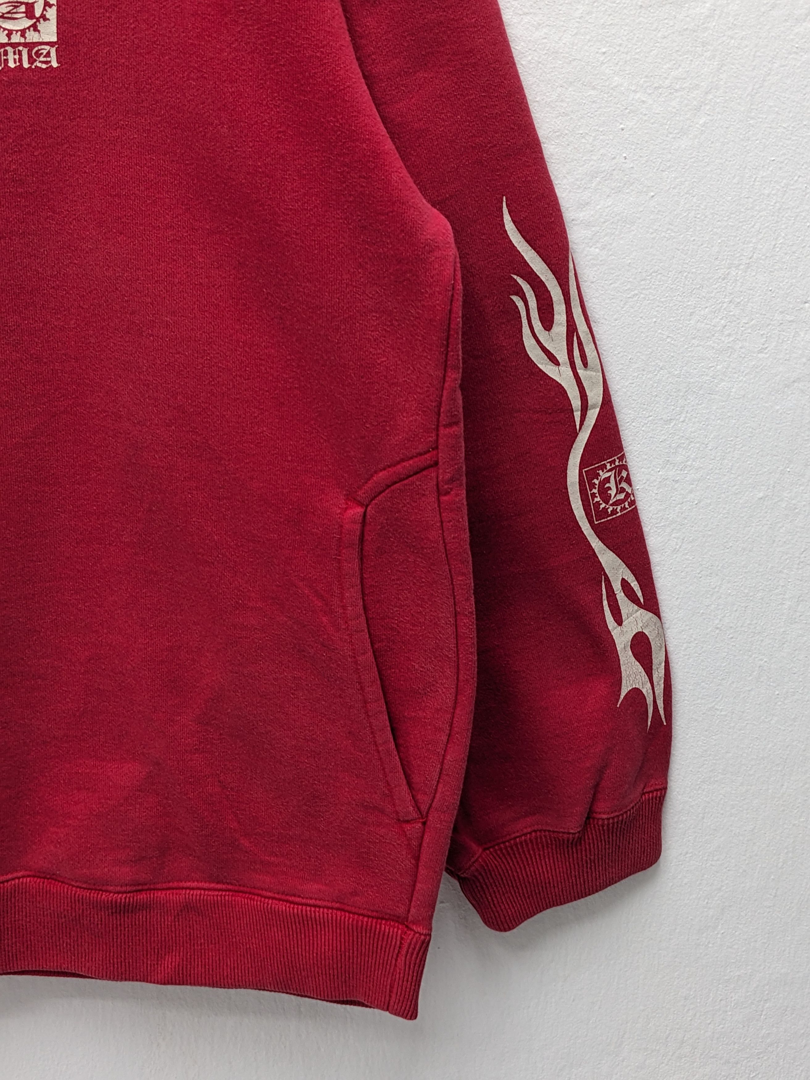 Japanese Brand Vintage 90s Karma Los Angeles Gothic Graphic Sweatshirt Size US L / EU 52-54 / 3 - 9 Thumbnail