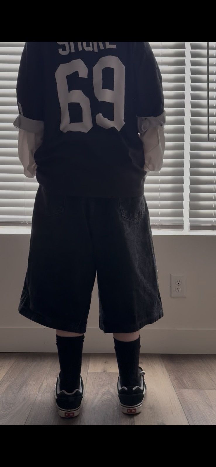 Other Black baggy jorts Size US 40 / EU 56 - 9 Thumbnail