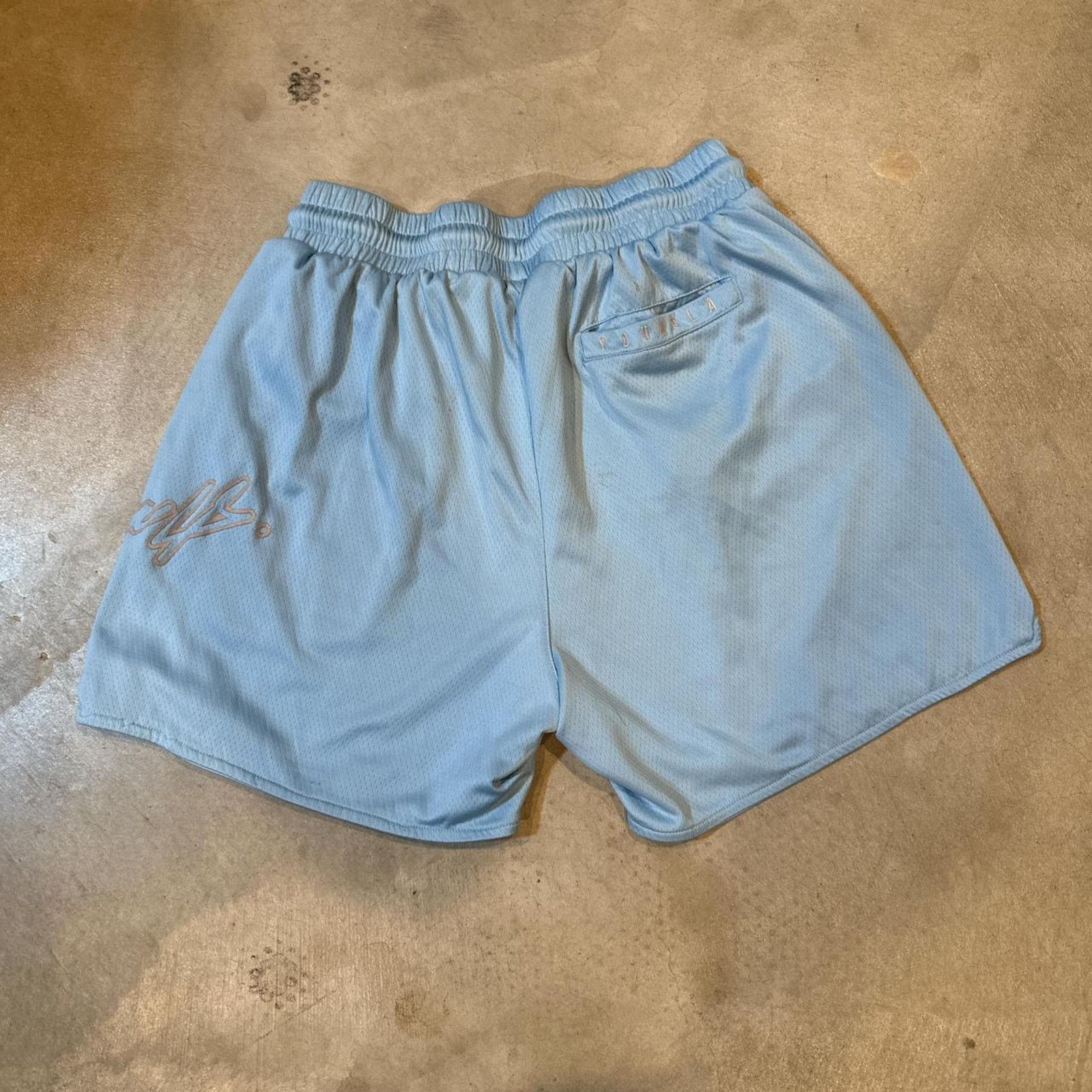 Other Light Blue YoungLA Basketball Shorts Size M Size US 32 / EU 48 - 2 Thumbnail