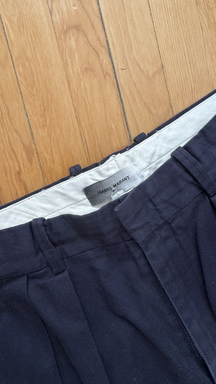 Isabel Marant Isabel Marant pleated wide chino Size US 32 / EU 48 - 2 Thumbnail