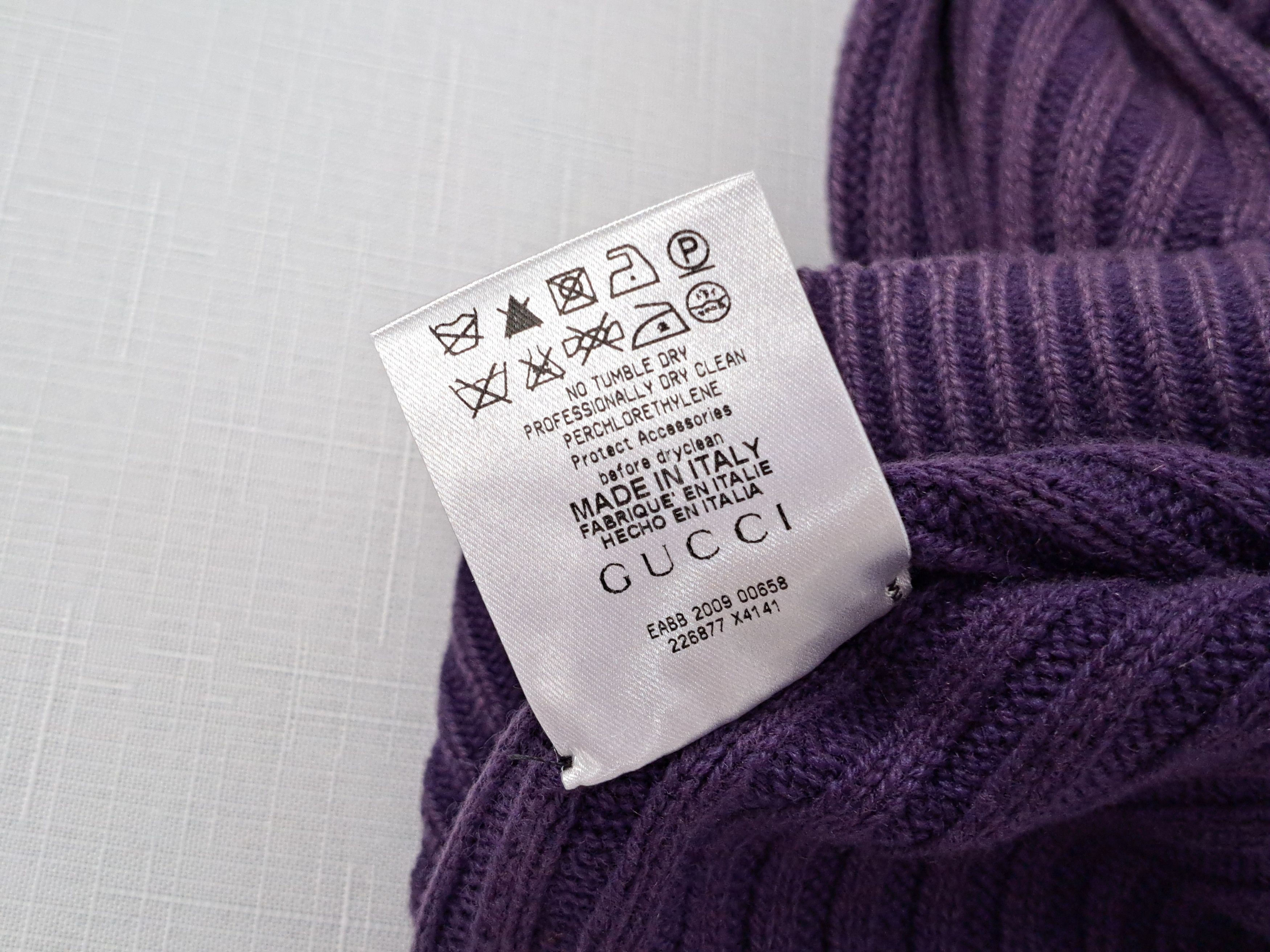 Gucci GUCCI aging effect cashmere turtleneck. Size S Size S / US 4 / IT 40 - 13 Thumbnail