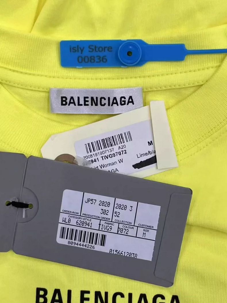 Balenciaga Balenciaga Logo Printed Short Sleeve T-Shirt Regular Size US M / EU 48-50 / 2 - 5 Thumbnail