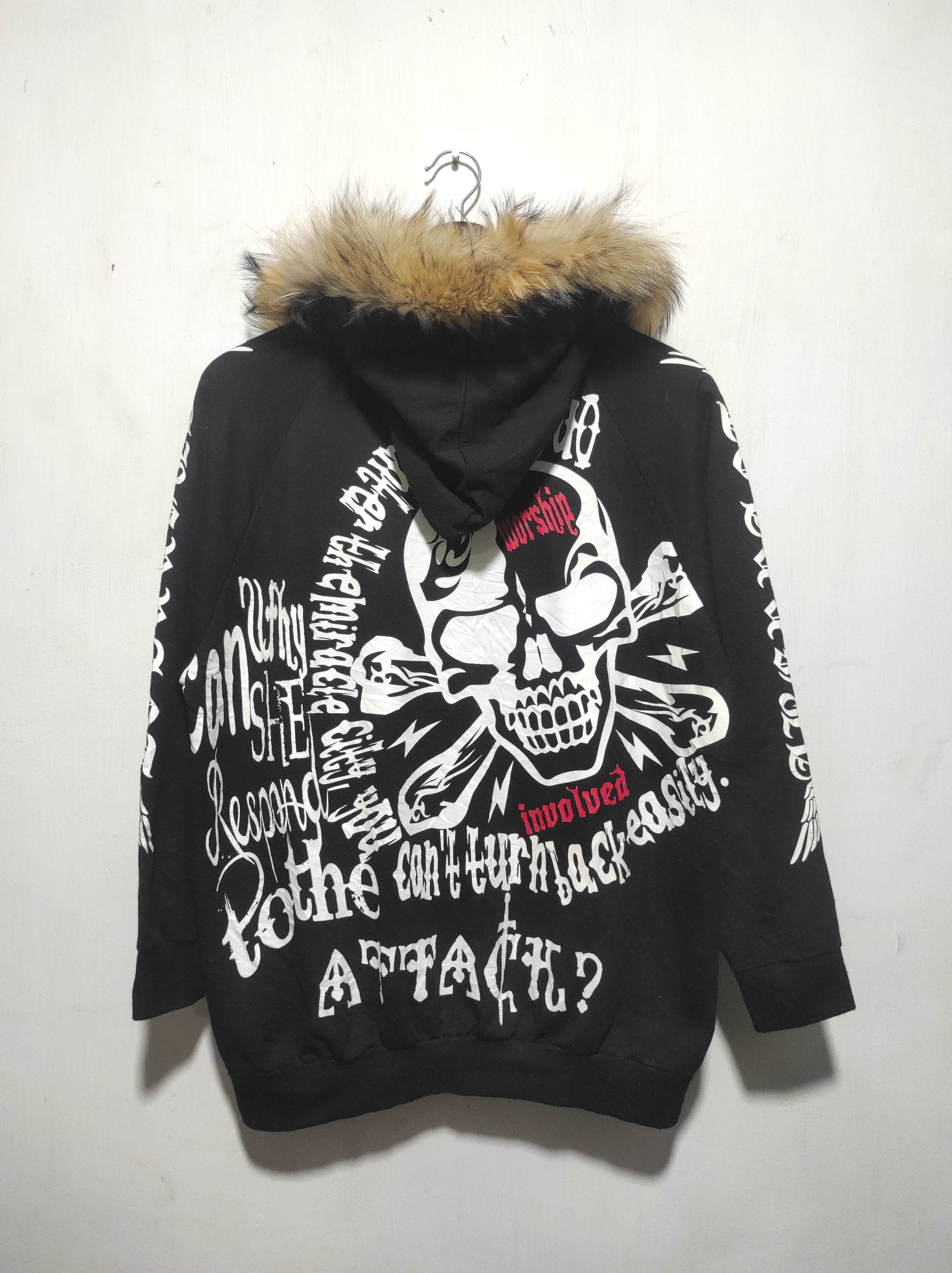 14th Addiction Dig Deep Skull Fur Hoodie IfSixWasNine LGB style Size US M / EU 48-50 / 2 - 13 Thumbnail