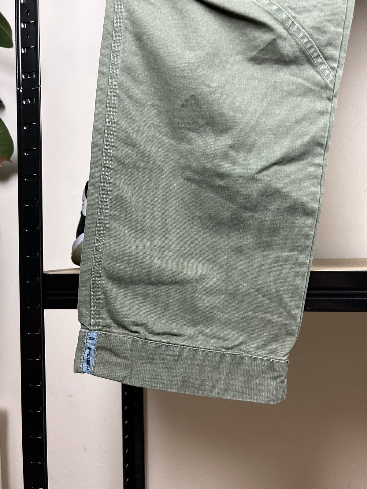 Carhartt × Diesel Diesel Y2k Vintage Single Knee Canvas 90s Denim Jeans Pants Size US 33 - 4 Thumbnail
