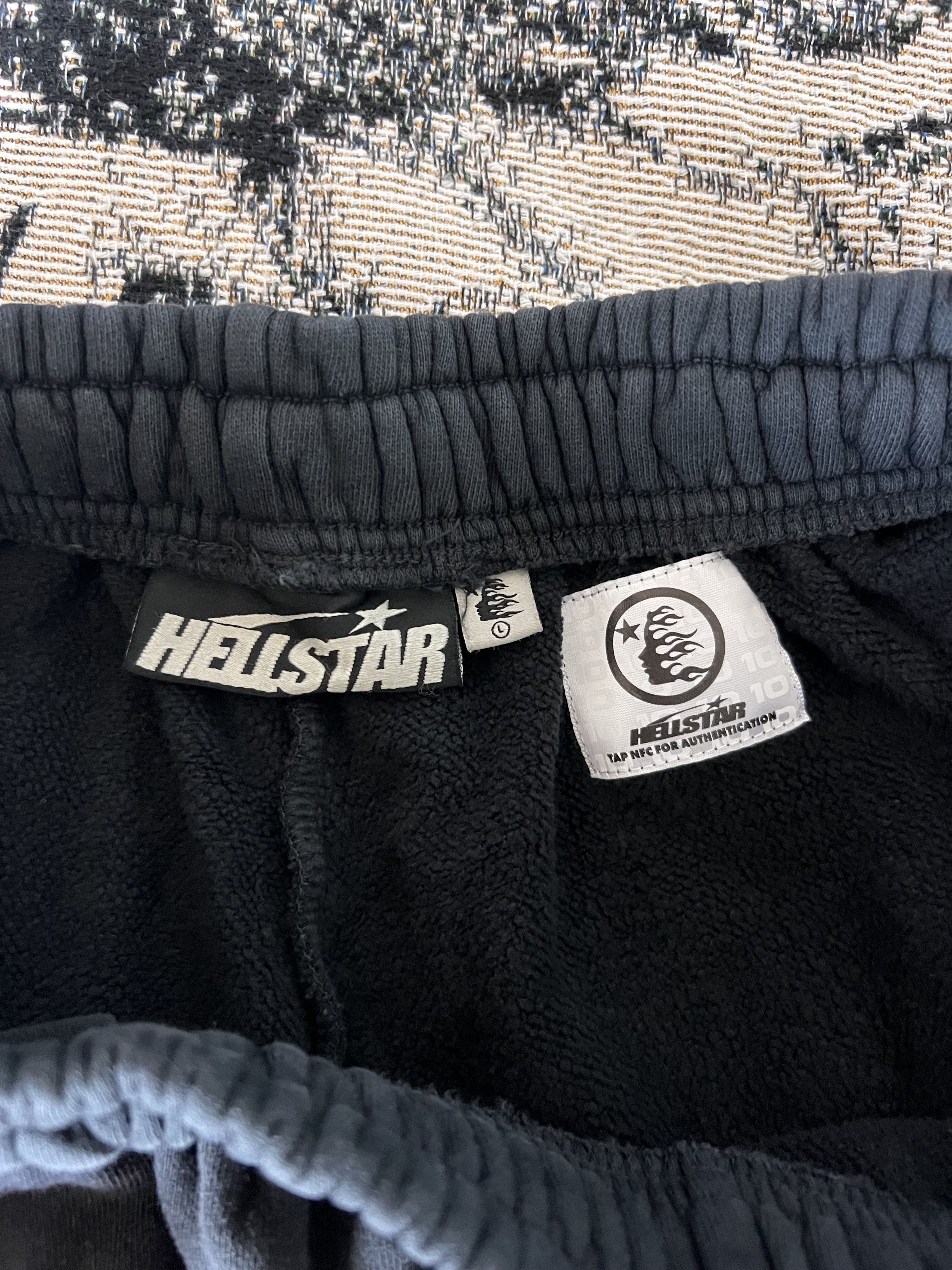 HELLSTAR Hellstar Flame Shorts in Black Size US 34 / EU 50 - 6 Thumbnail