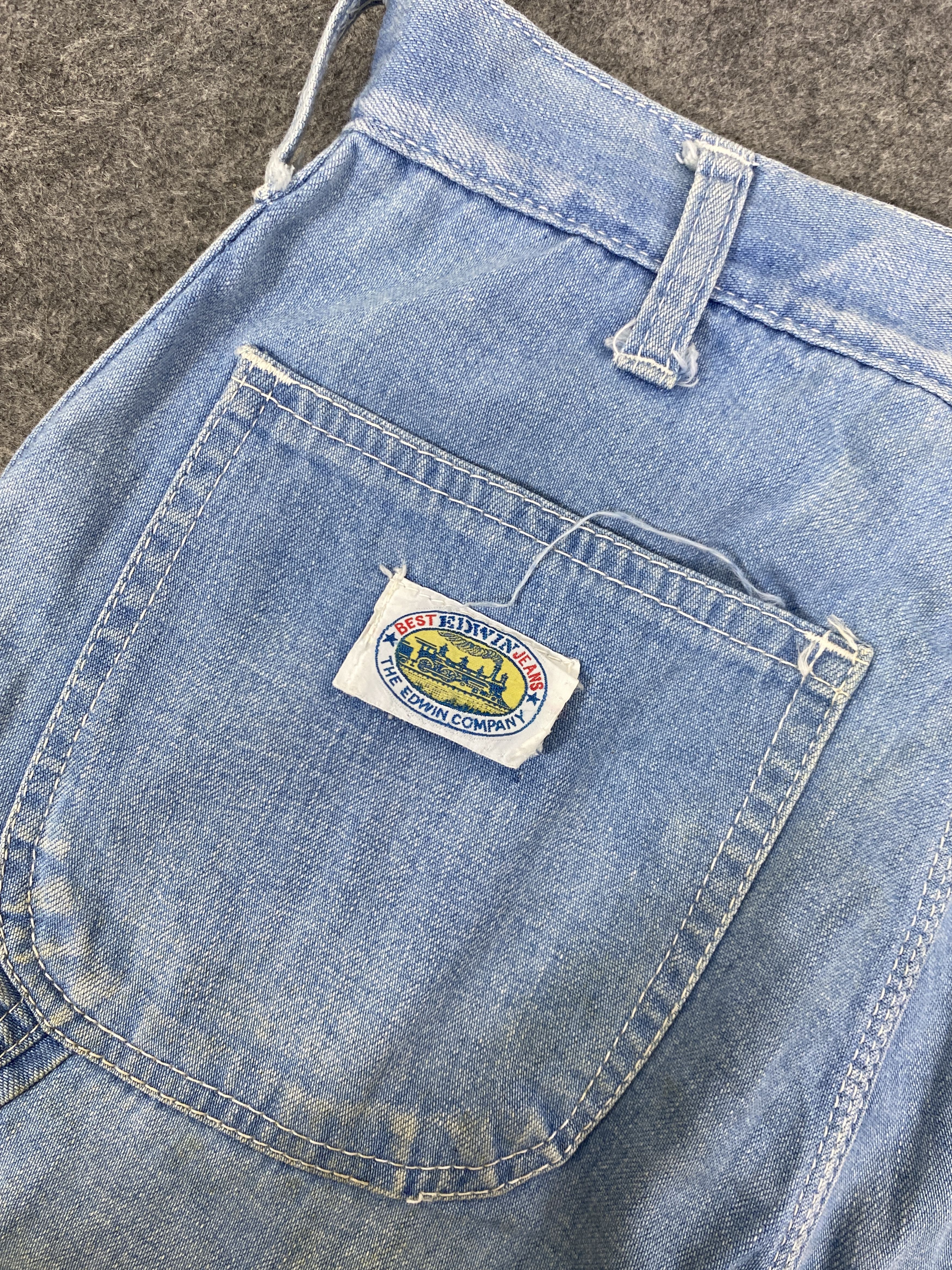 Edwin Light Blue Vintage Edwin Carpenter Jeans 27x32 - JN3367 Size 27" / US 4 / IT 40 - 14 Thumbnail