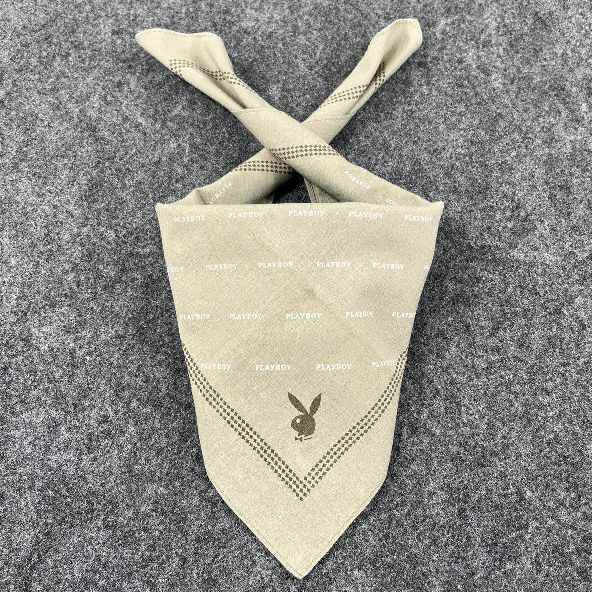 Playboy × Vintage Playboy Handkerchief / Bandana / Neckerchief B355 Size ONE SIZE - 2 Thumbnail