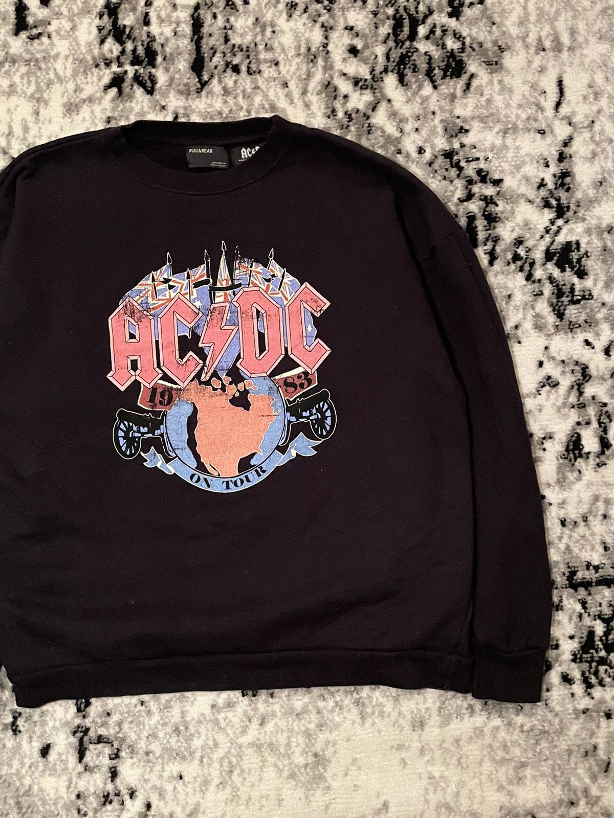 Band Tees × Vintage Vintage ACDC Tee Streetwear Big Central Logo Y2k Rock Size US M / EU 48-50 / 2 - 2 Thumbnail