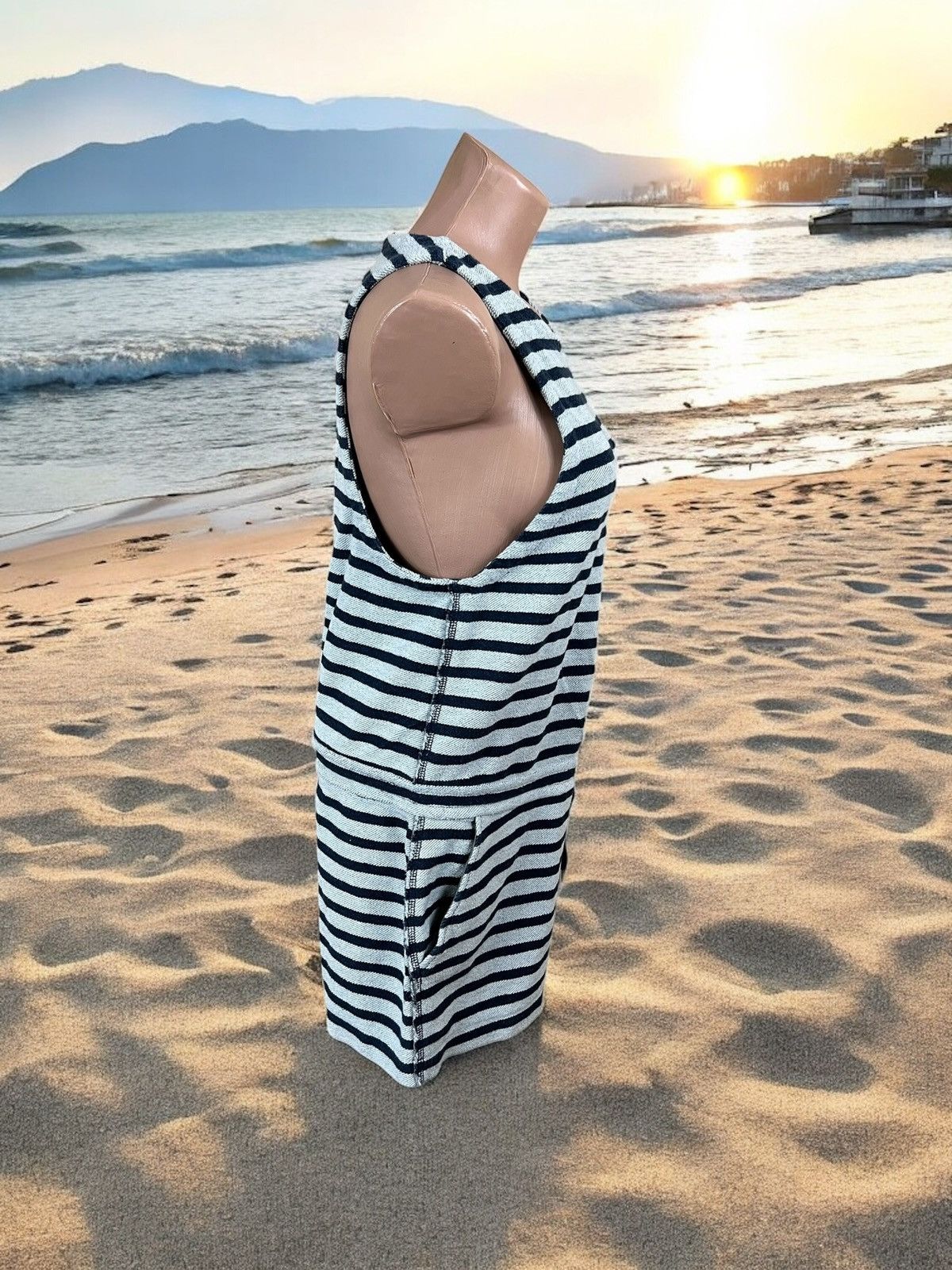 T by Alexander Wang T By Alexander Wang striped jumpsuit size M Size 28" / US 6 / IT 42 - 2 Thumbnail