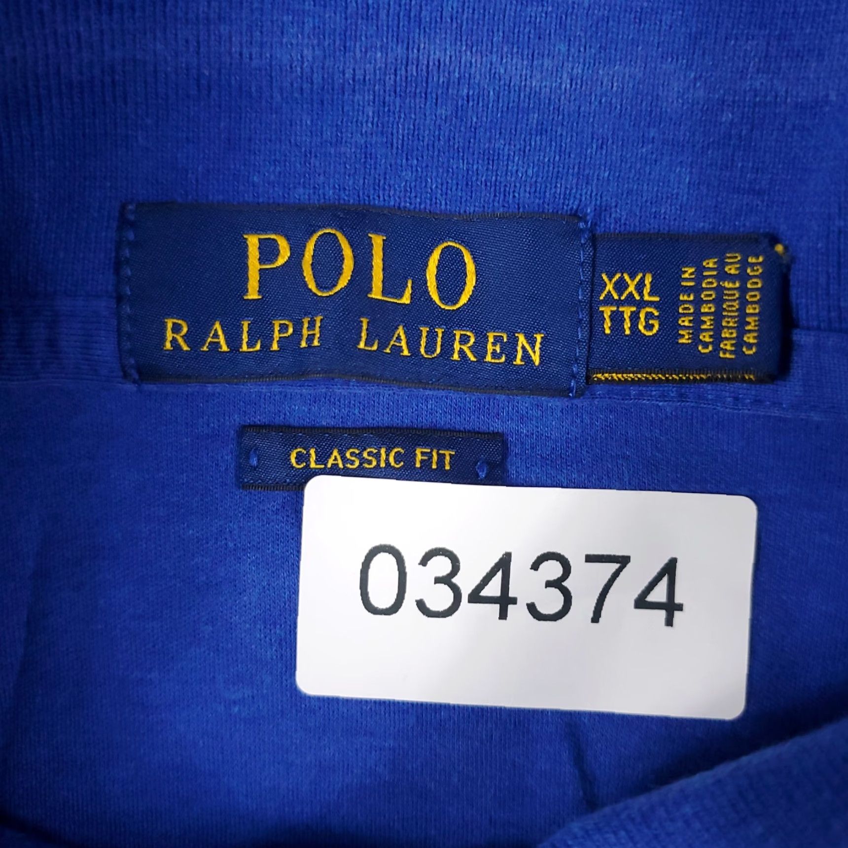 Ralph Lauren Ralph Lauren Polo Shirt Mens 2XL Blue Pony Casual Short Sleeve Size US XXL / EU 58 / 5 - 8 Thumbnail