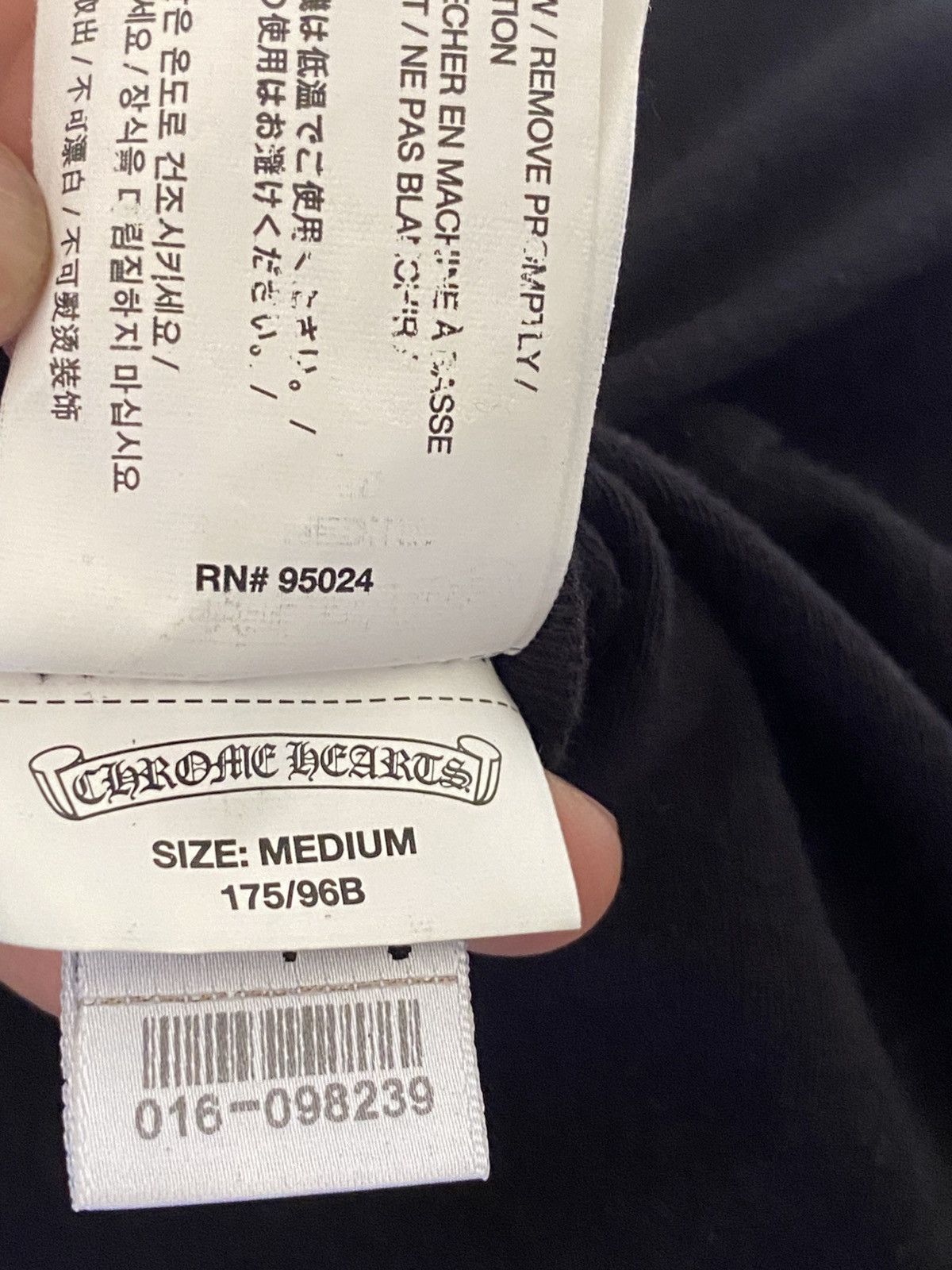 Chrome Hearts Chrome Hearts FOTI Size US M / EU 48-50 / 2 - 10 Thumbnail
