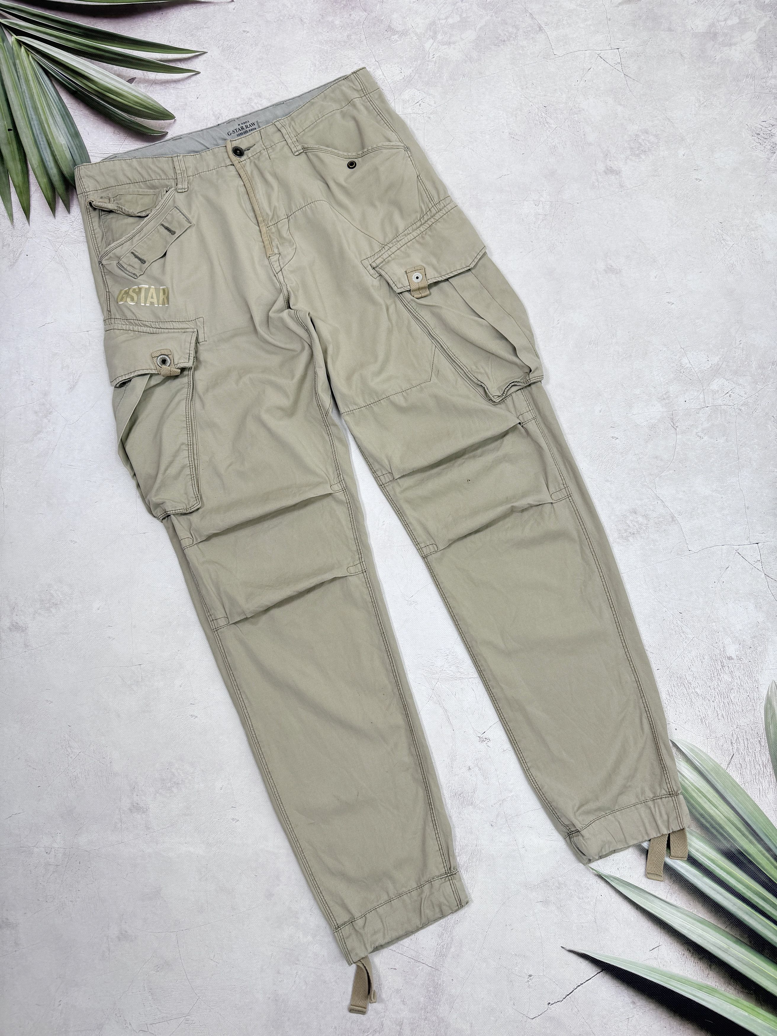 G-Star G-Star Raw Cargo Pants Rovic Tapered Multipocket Size US 34 / EU 50 - 3 Thumbnail