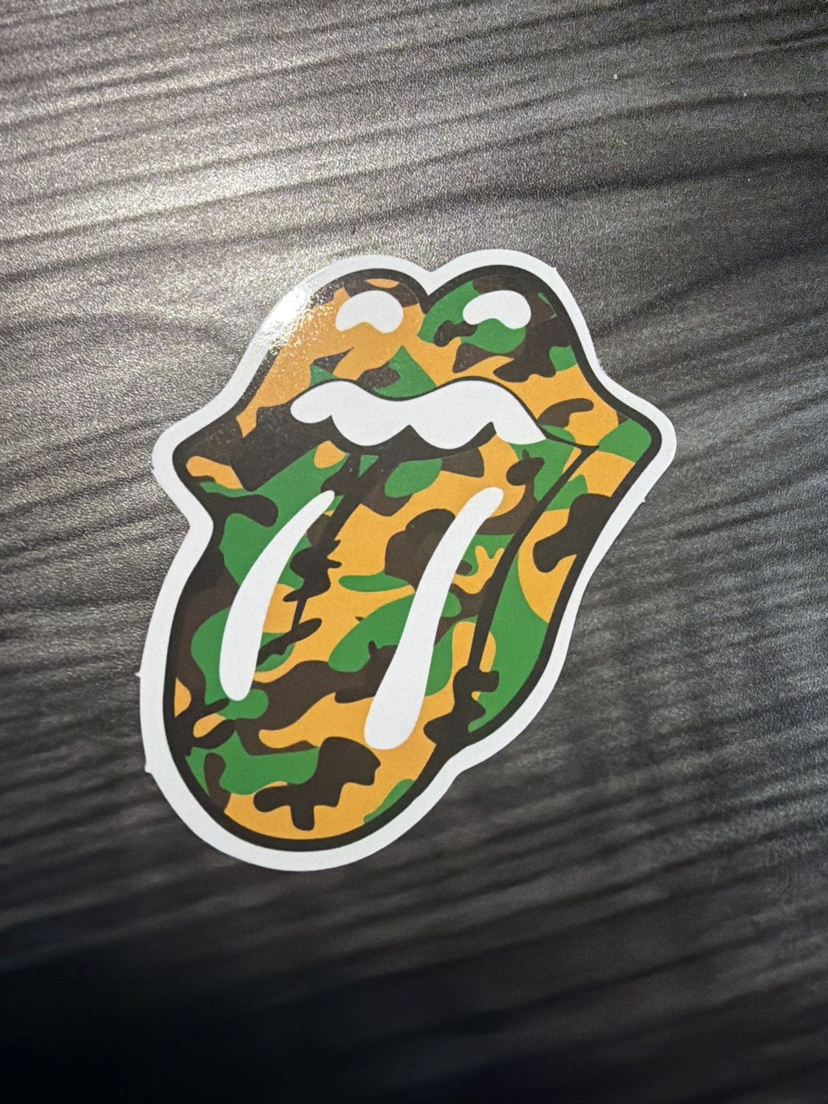 The Rolling Stones The Rolling Stones Camouflage Tongue Sticker Size ONE SIZE - 1 Thumbnail