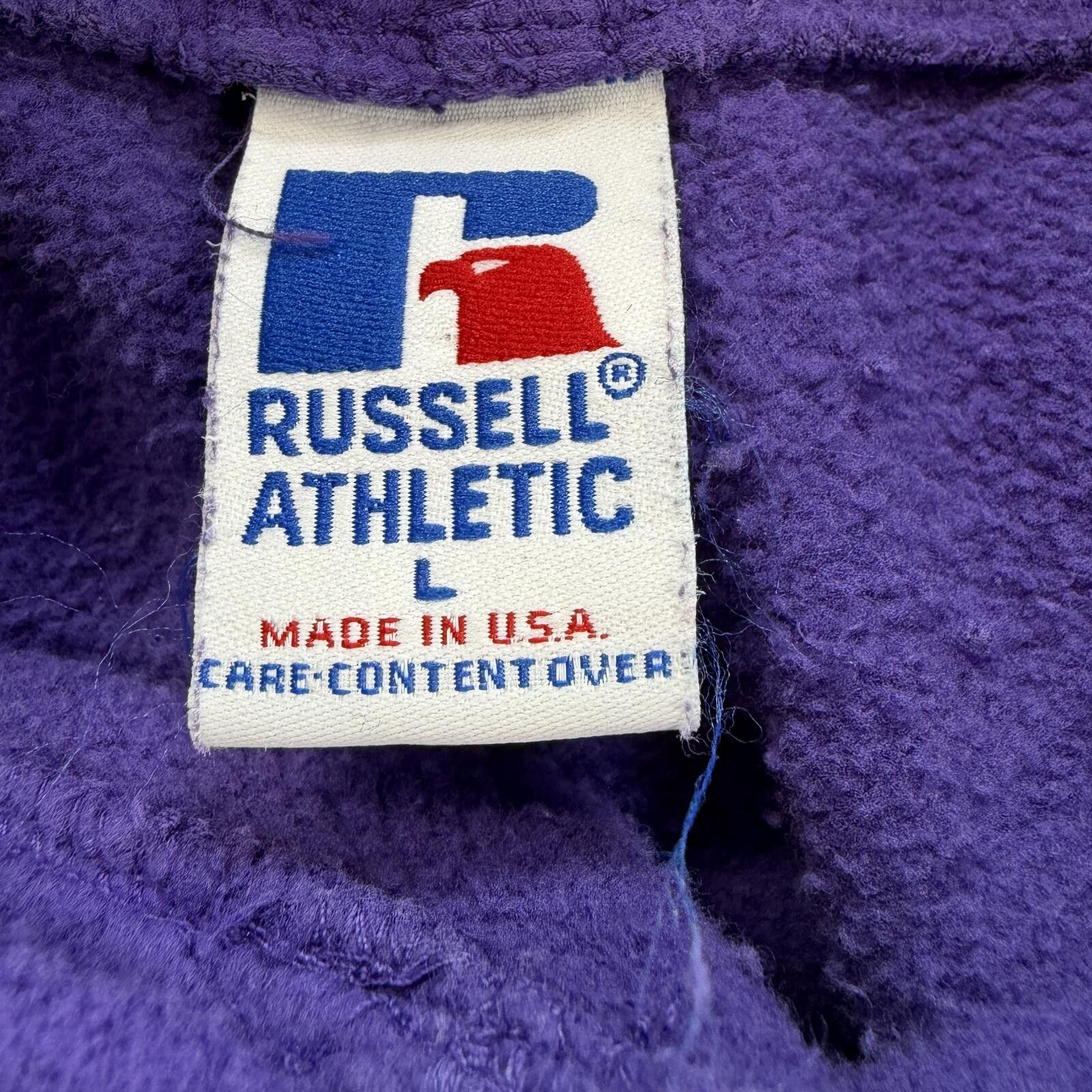 Russell Athletic Vintage 90s Russell Athletic Sleeveless Hoodie Sweatshirt Size US L / EU 52-54 / 3 - 4 Thumbnail