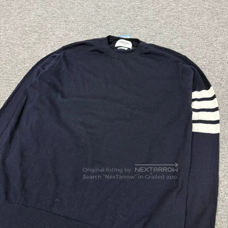 Thom Browne Thom Browne Knit sweater Size US XL / EU 56 / 4 - 4 Thumbnail